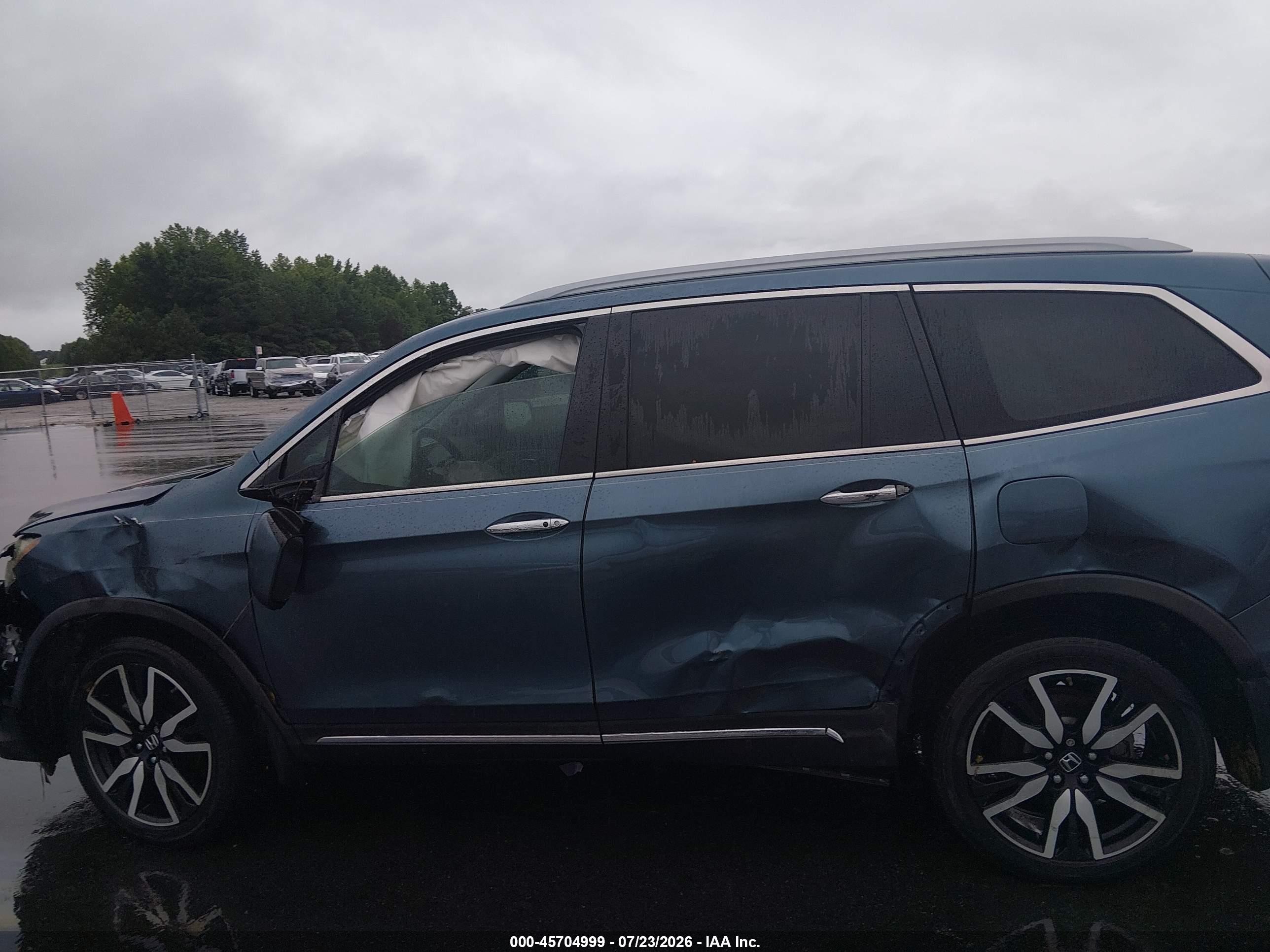 2019 Honda Pilot Elite Blue vin: 5FNYF6H07KB089031