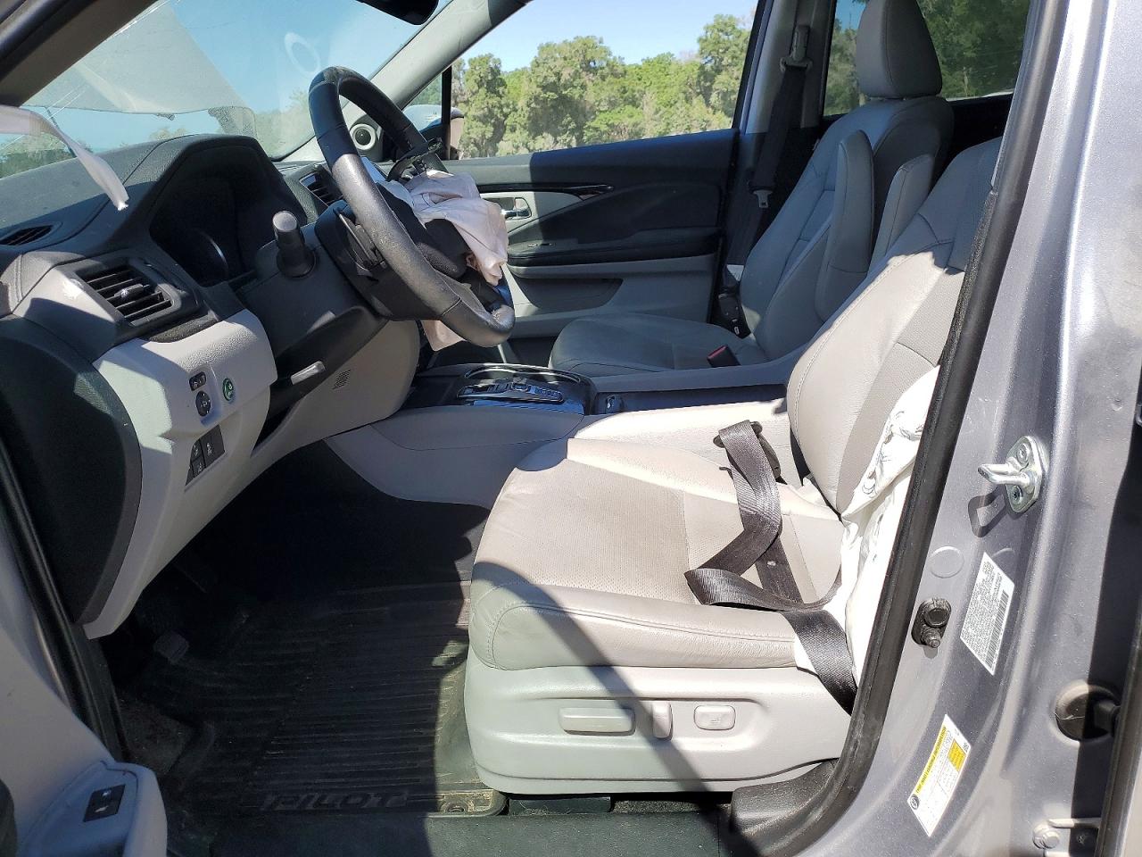 2022 Honda Pilot Elite Silver vin: 5FNYF6H07NB024314