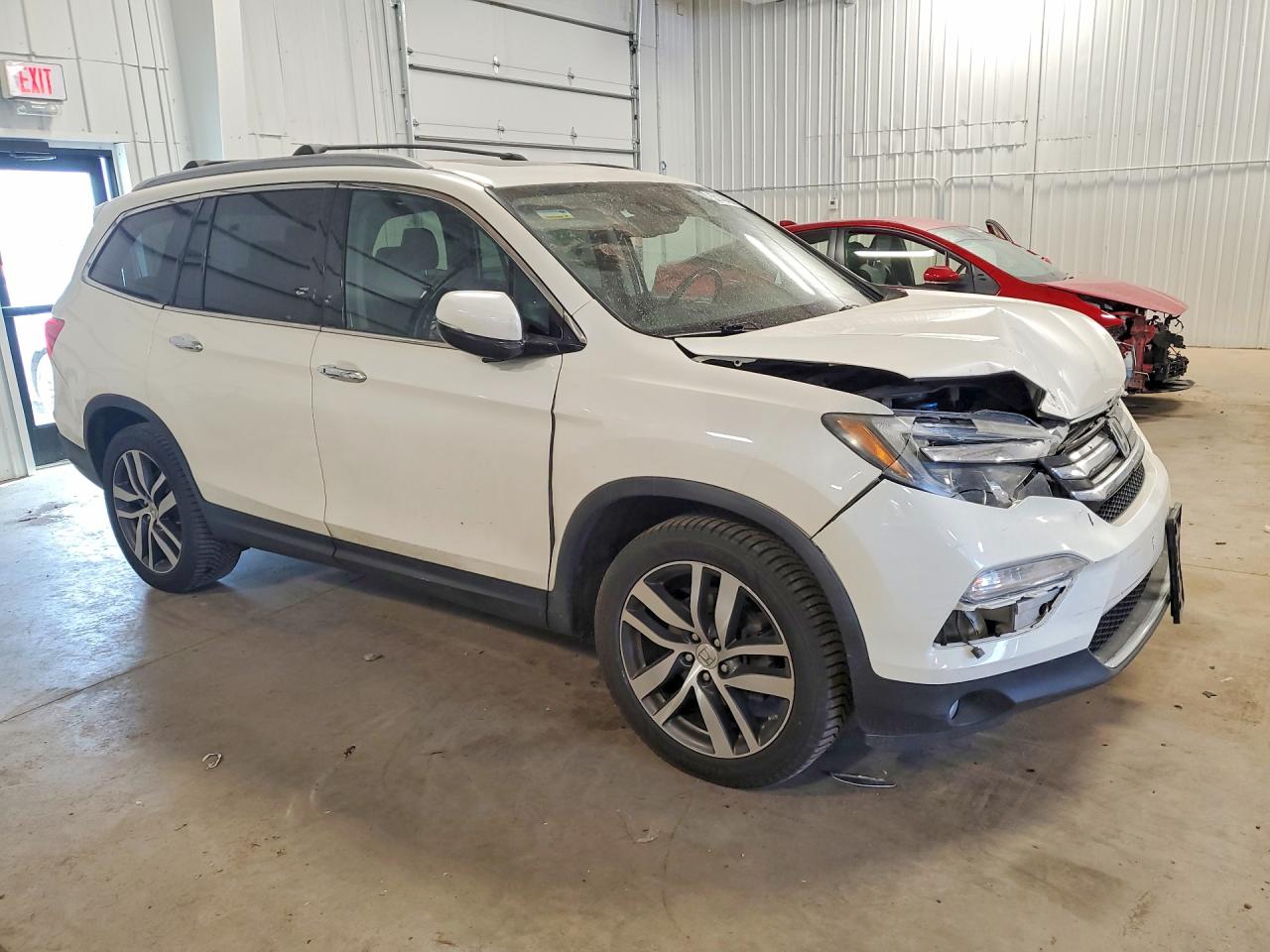 2017 Honda Pilot Elite White vin: 5FNYF6H09HB011133