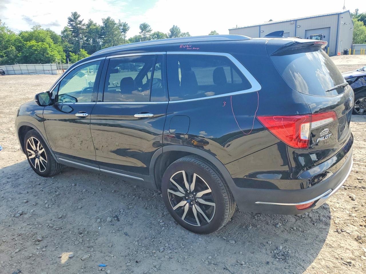 2019 Honda Pilot Elite Black vin: 5FNYF6H09KB015898