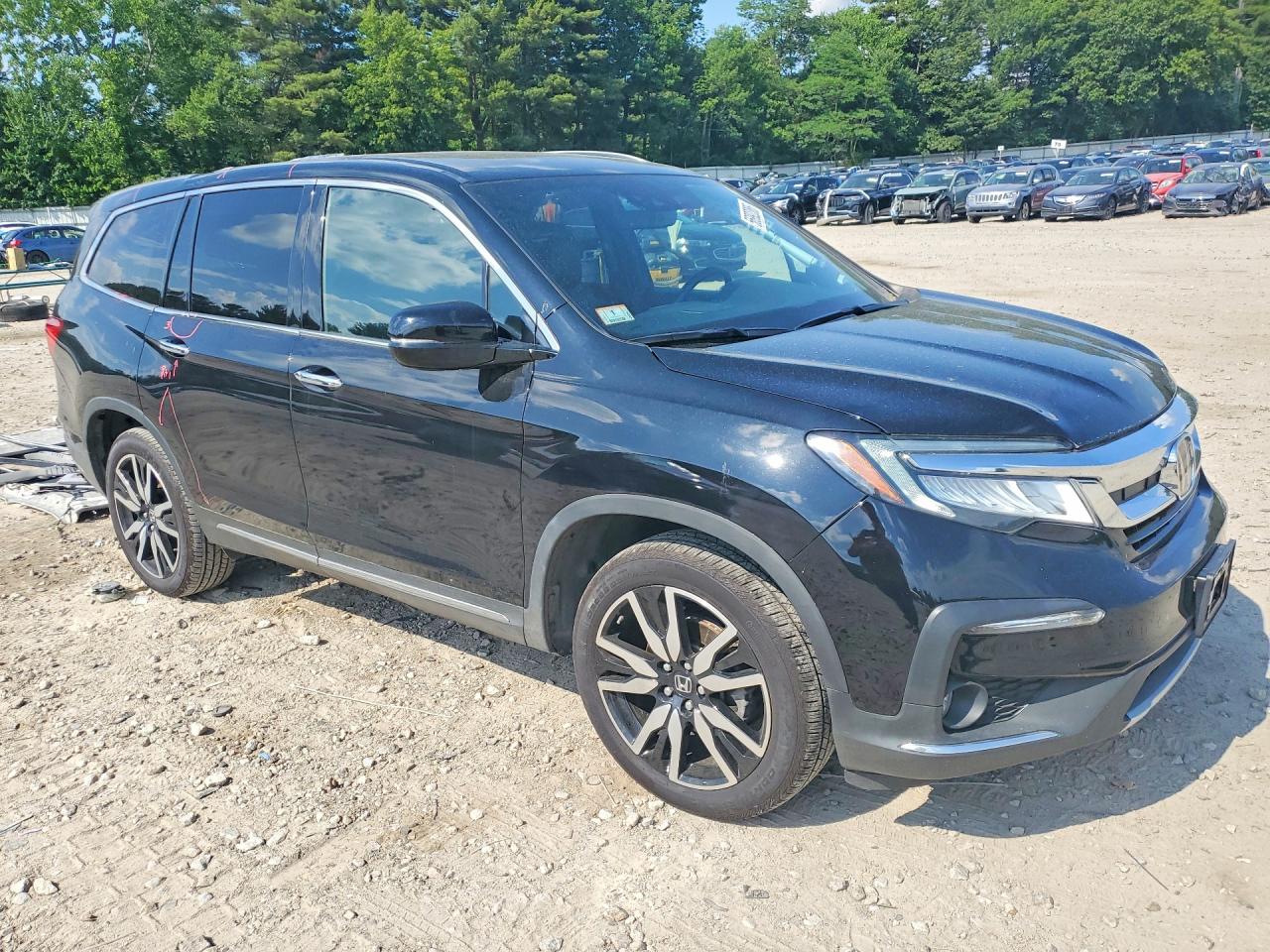 2019 Honda Pilot Elite Black vin: 5FNYF6H09KB015898