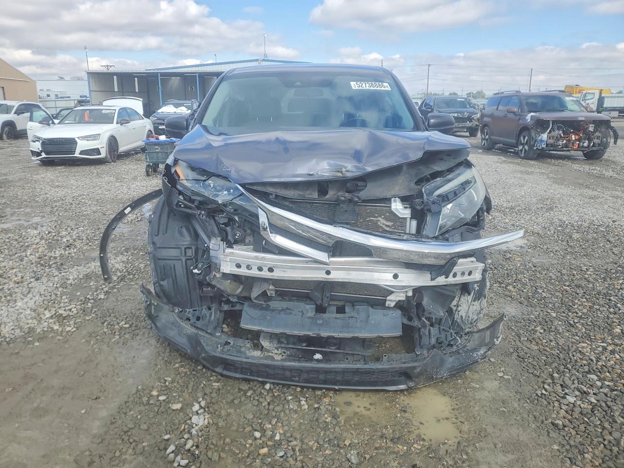 2020 Honda Pilot Lx Charcoal vin: 5FNYF6H17LB009978