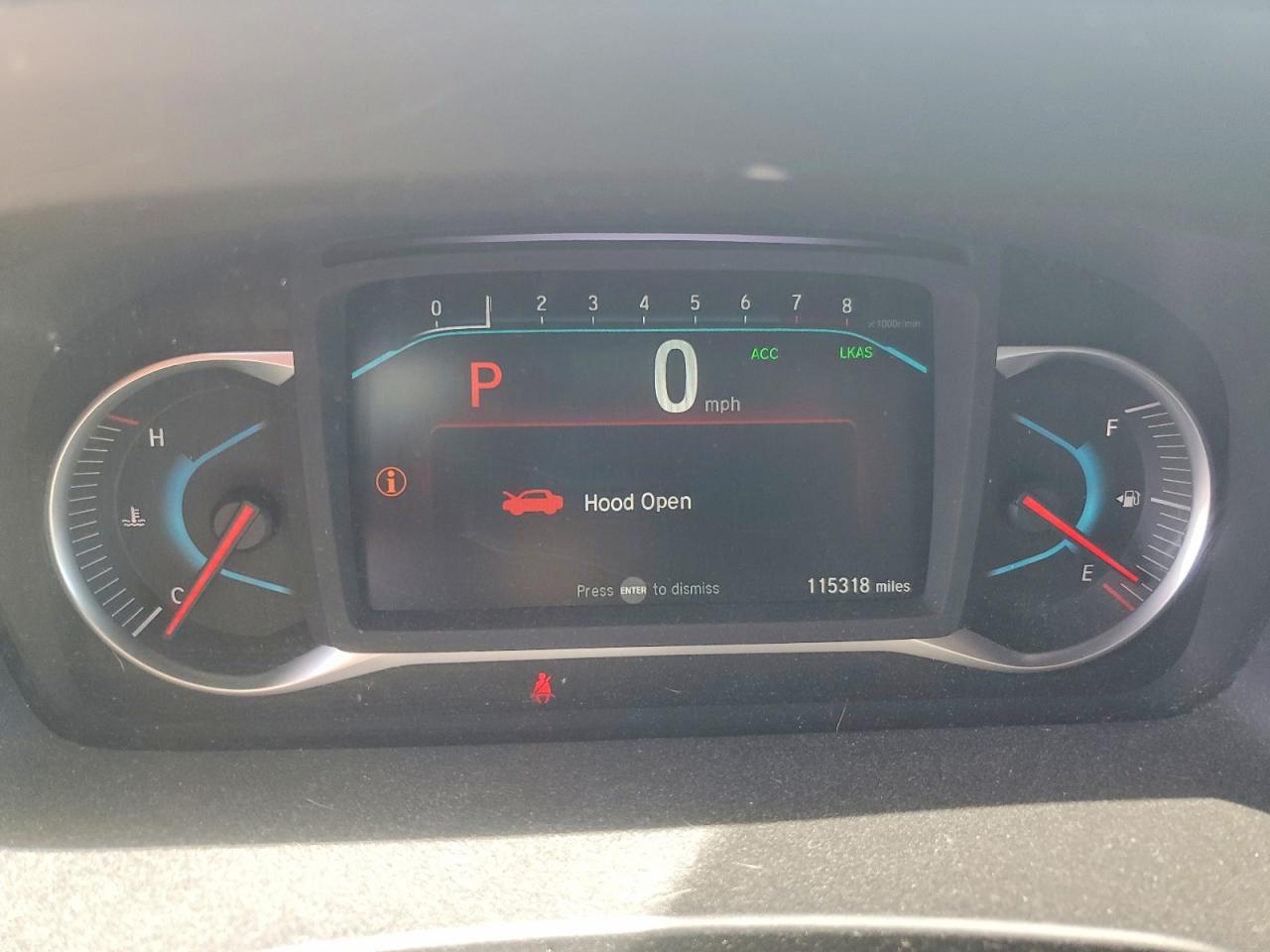 2019 Honda Pilot Lx Gray vin: 5FNYF6H18KB041983