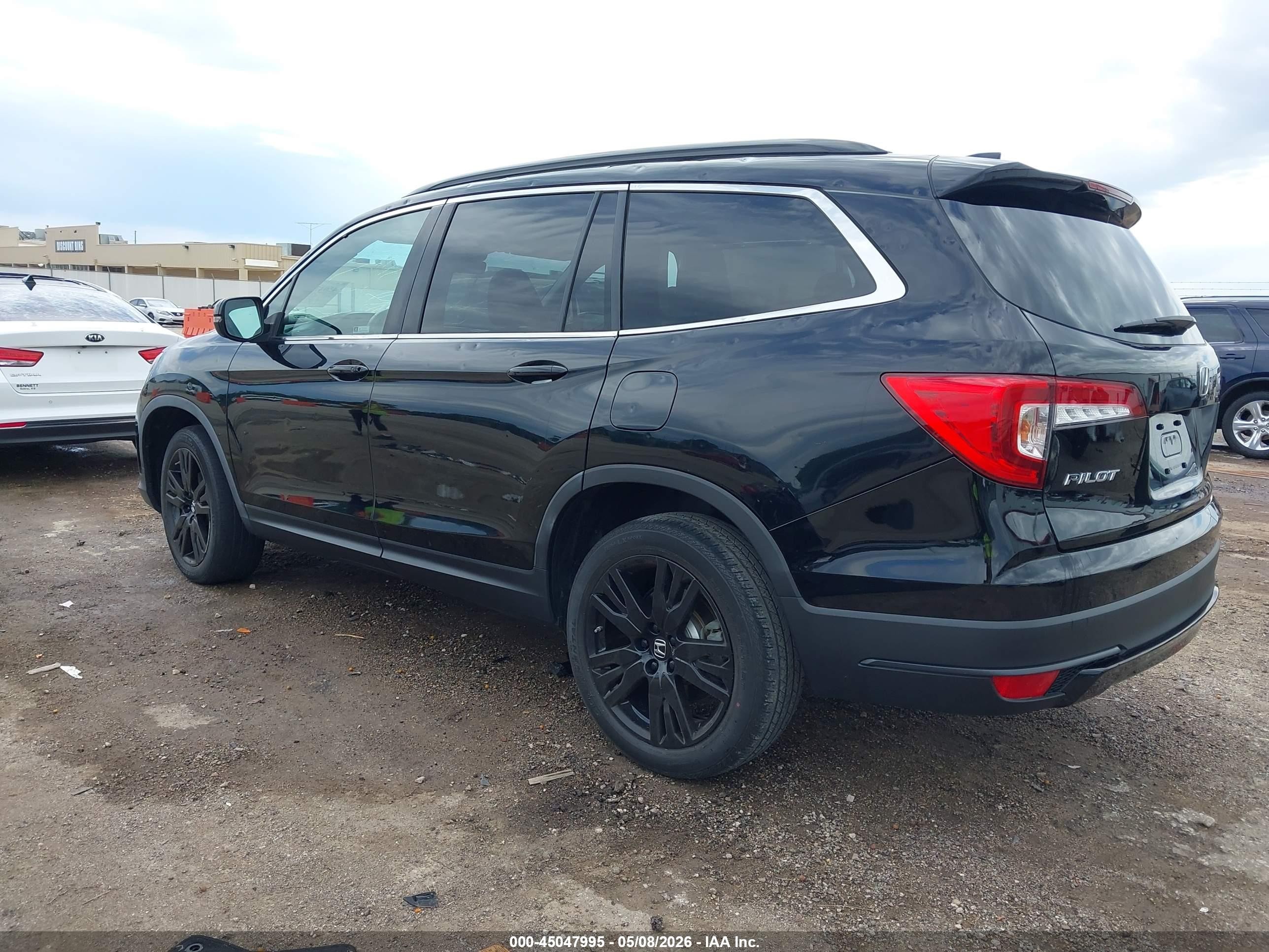 2021 Honda Pilot Awd Special Edition Черный vin: 5FNYF6H24MB022617