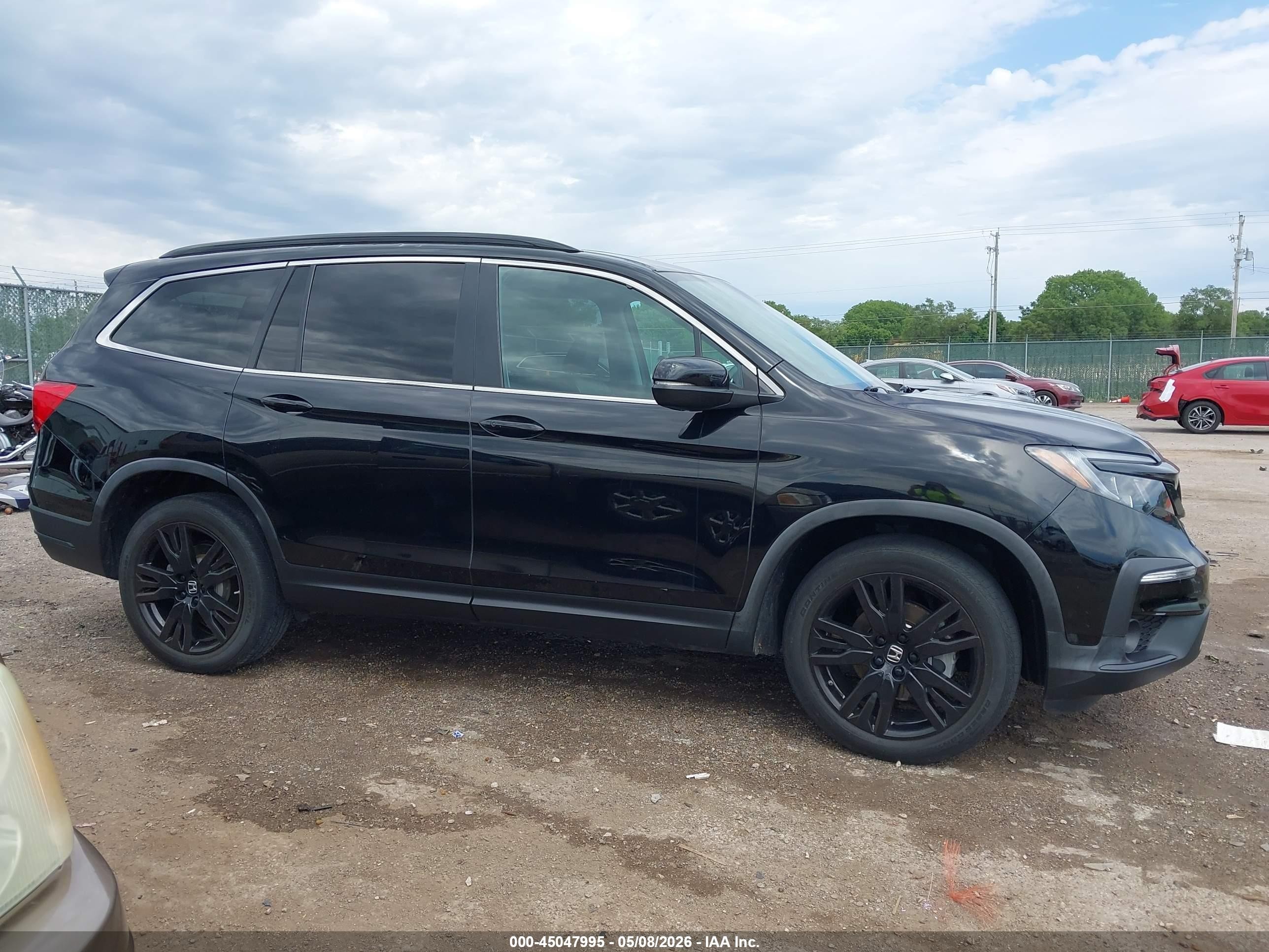 2021 Honda Pilot Awd Special Edition Черный vin: 5FNYF6H24MB022617