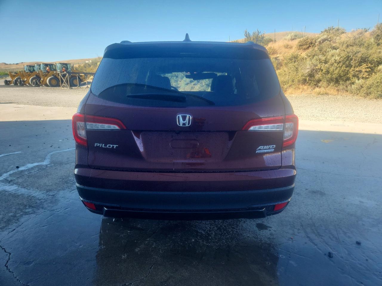 2022 Honda Pilot Se Burgundy vin: 5FNYF6H25NB009070