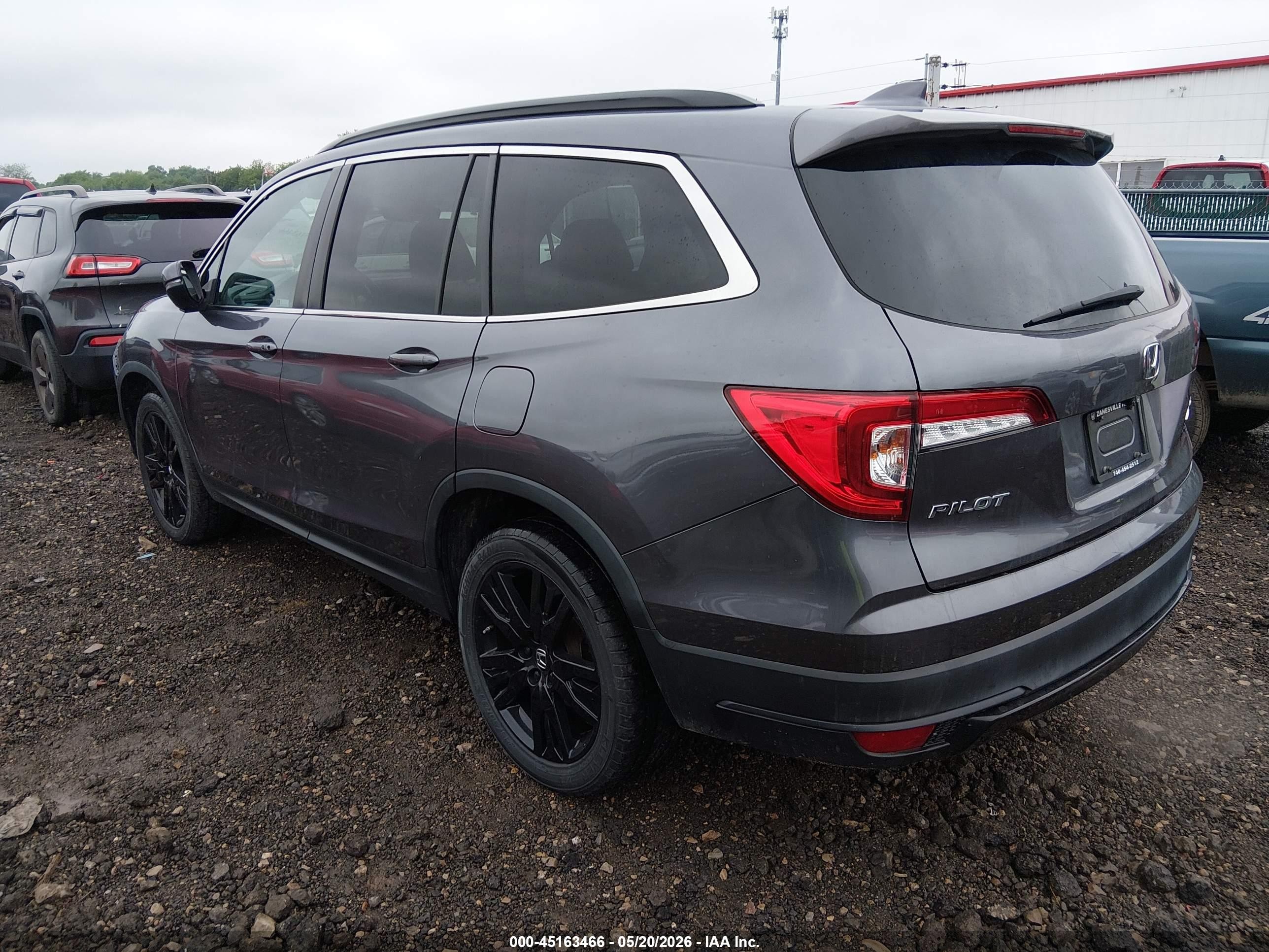 2022 Honda Pilot Awd Special Edition Black vin: 5FNYF6H2XNB028441