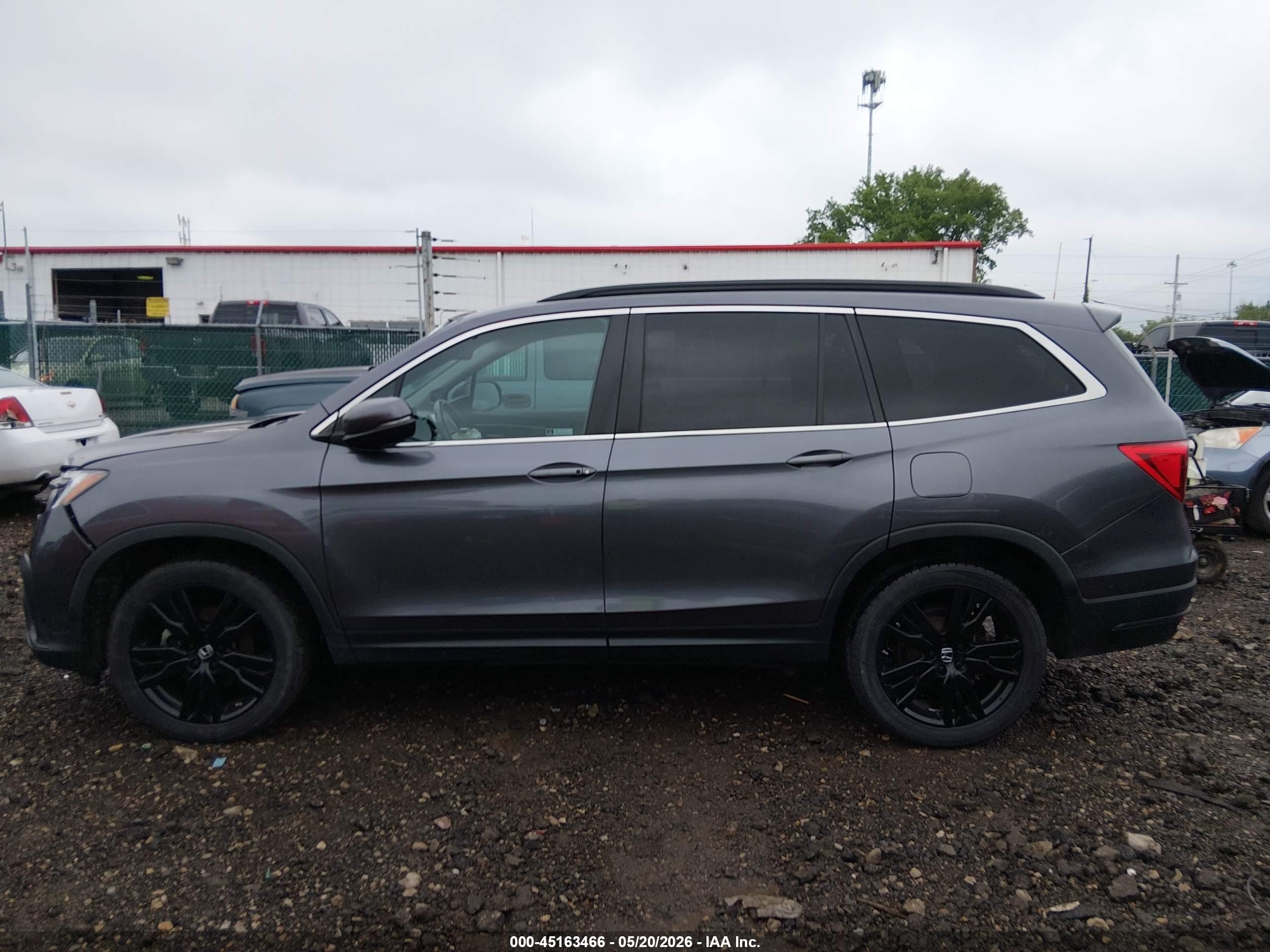 2022 Honda Pilot Awd Special Edition Black vin: 5FNYF6H2XNB028441