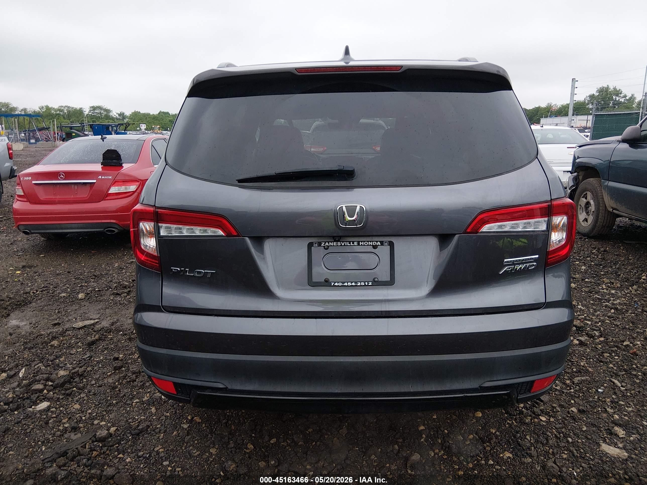 2022 Honda Pilot Awd Special Edition Black vin: 5FNYF6H2XNB028441