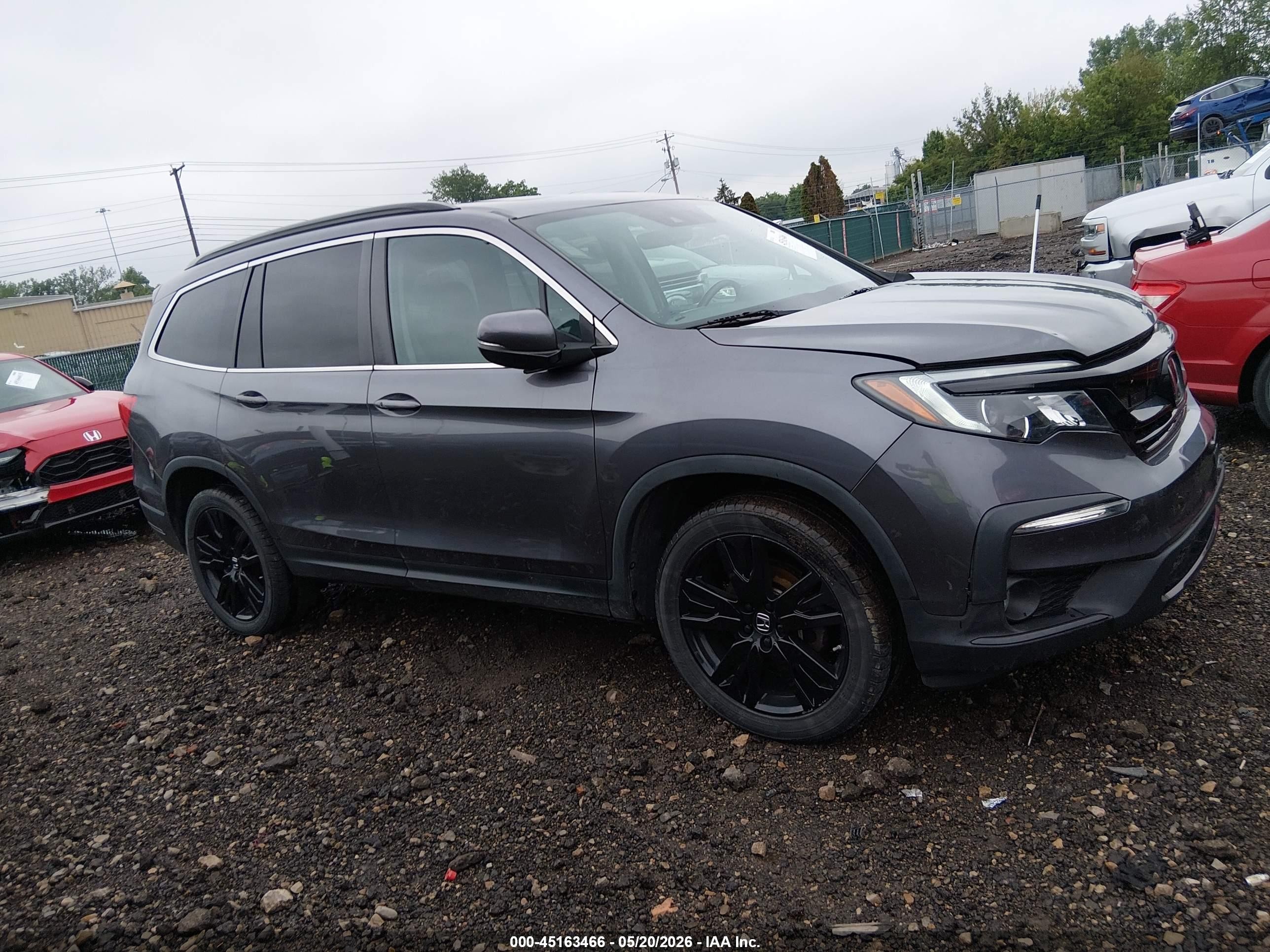 2022 Honda Pilot Awd Special Edition Black vin: 5FNYF6H2XNB028441