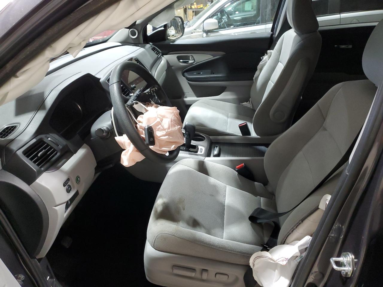 2019 Honda Pilot Ex Gray vin: 5FNYF6H32KB026624