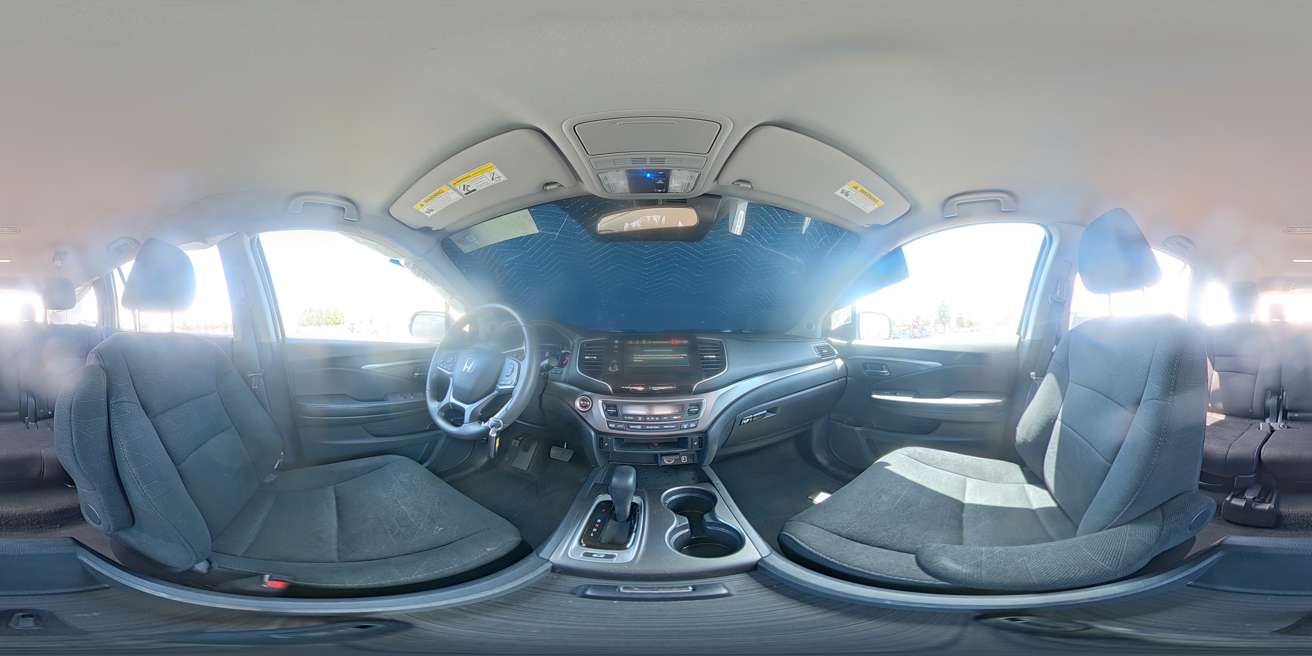 2019 Honda Pilot Ex White vin: 5FNYF6H33KB062760