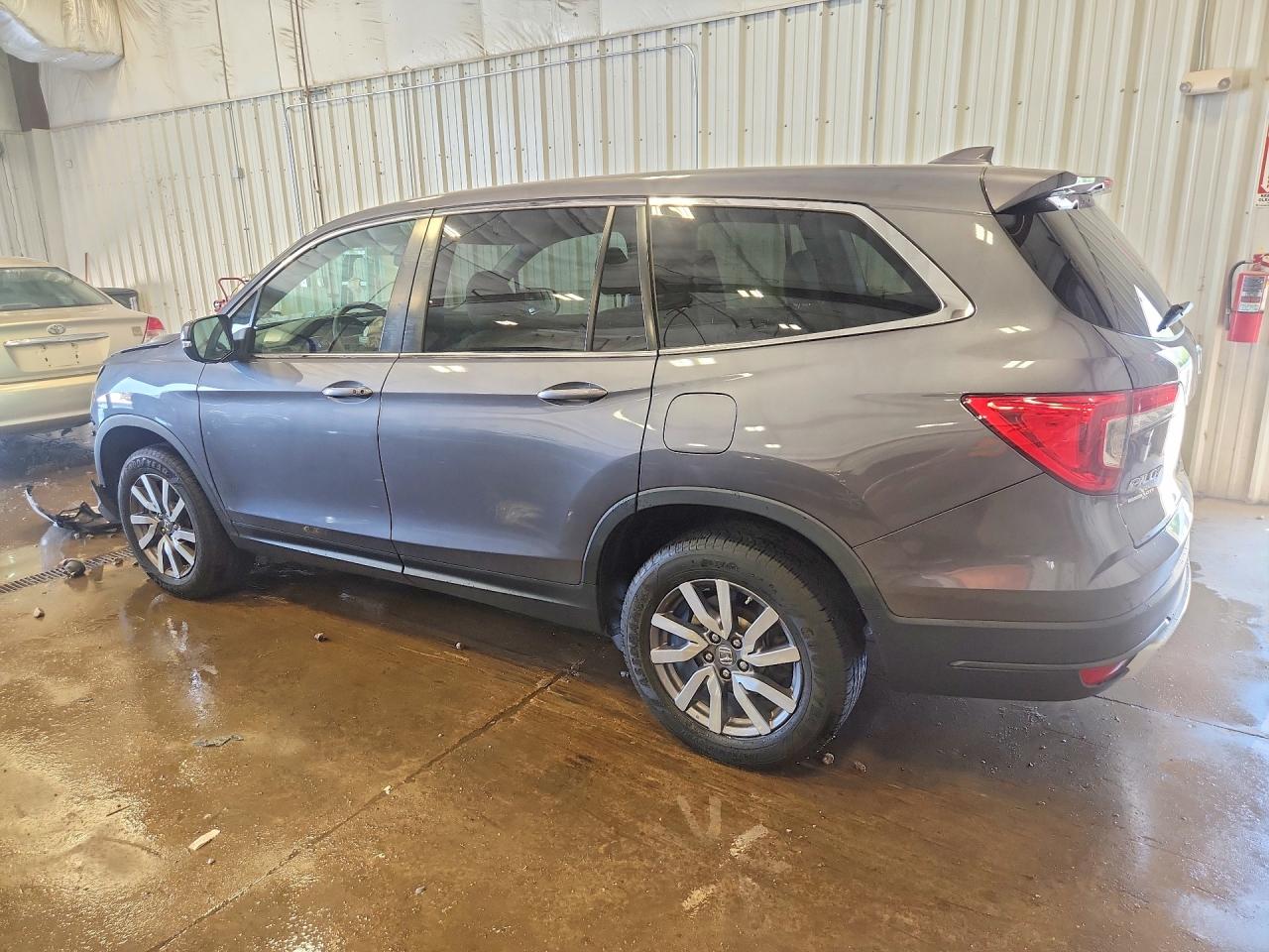 2020 Honda Pilot Ex Gray vin: 5FNYF6H35LB065502