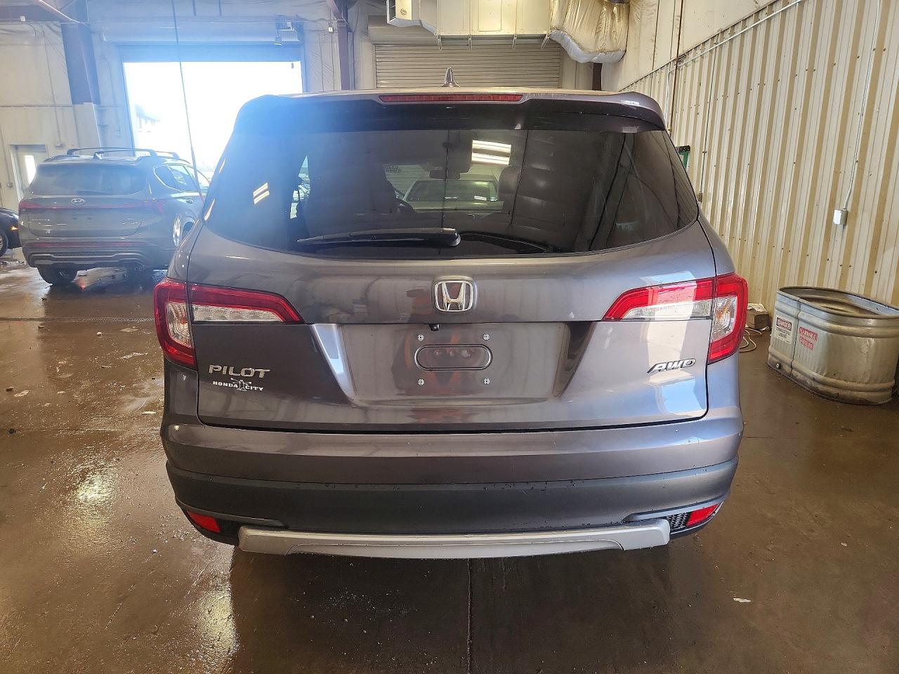 2020 Honda Pilot Ex Gray vin: 5FNYF6H35LB065502
