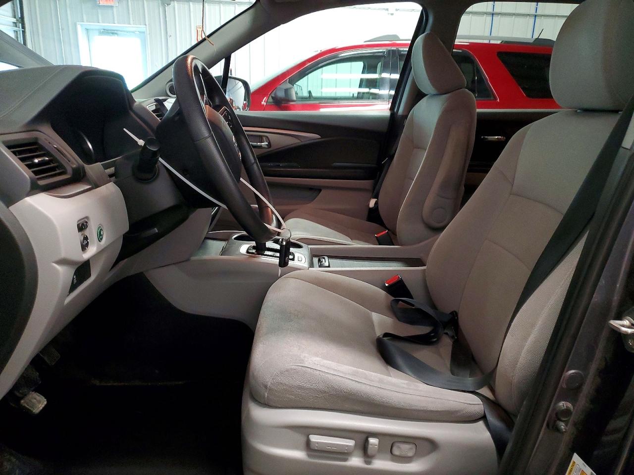 2019 Honda Pilot Ex Gray vin: 5FNYF6H37KB084082