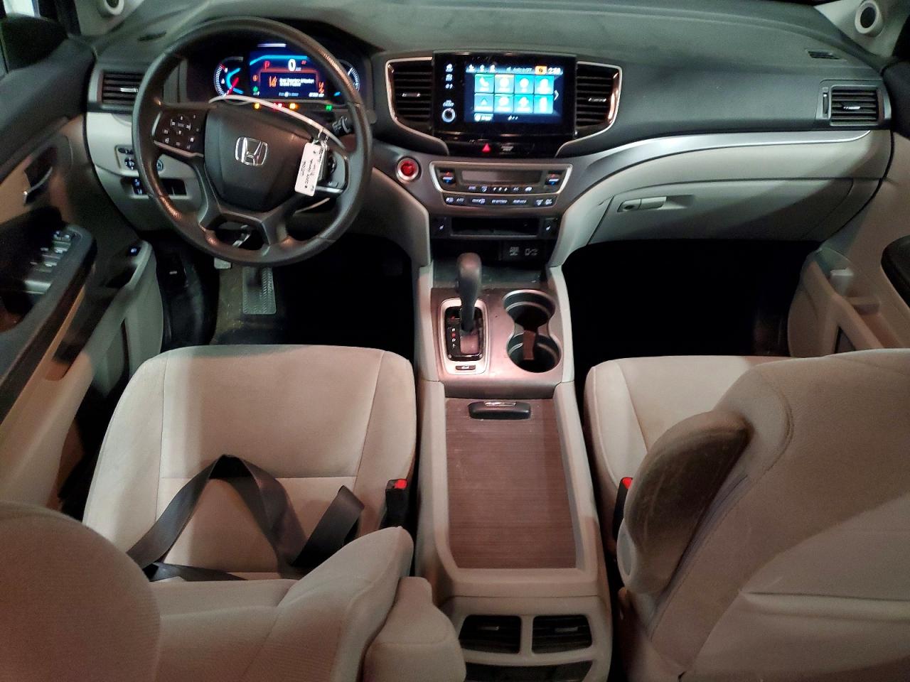 2019 Honda Pilot Ex Gray vin: 5FNYF6H37KB084082