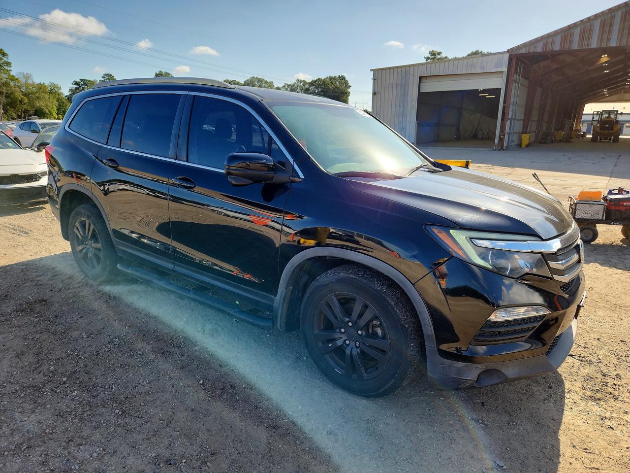 2018 Honda Pilot Ex Black vin: 5FNYF6H38JB022656