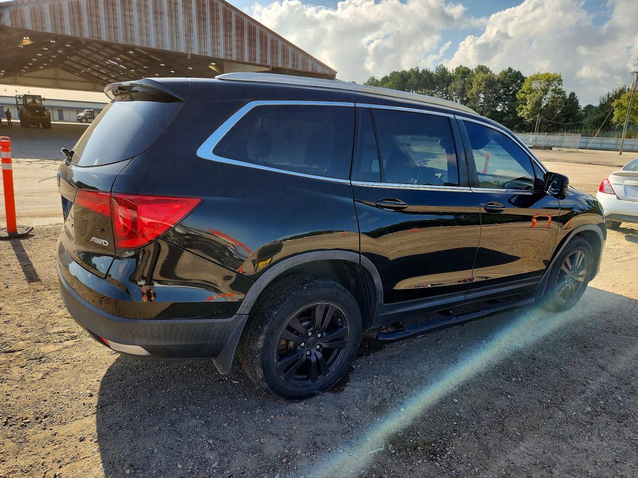 2018 Honda Pilot Ex Black vin: 5FNYF6H38JB022656