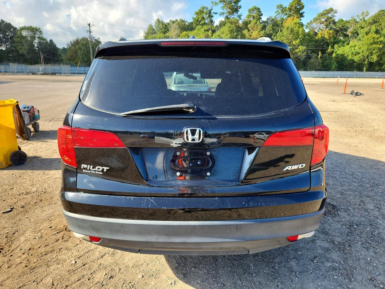2018 Honda Pilot Ex Black vin: 5FNYF6H38JB022656