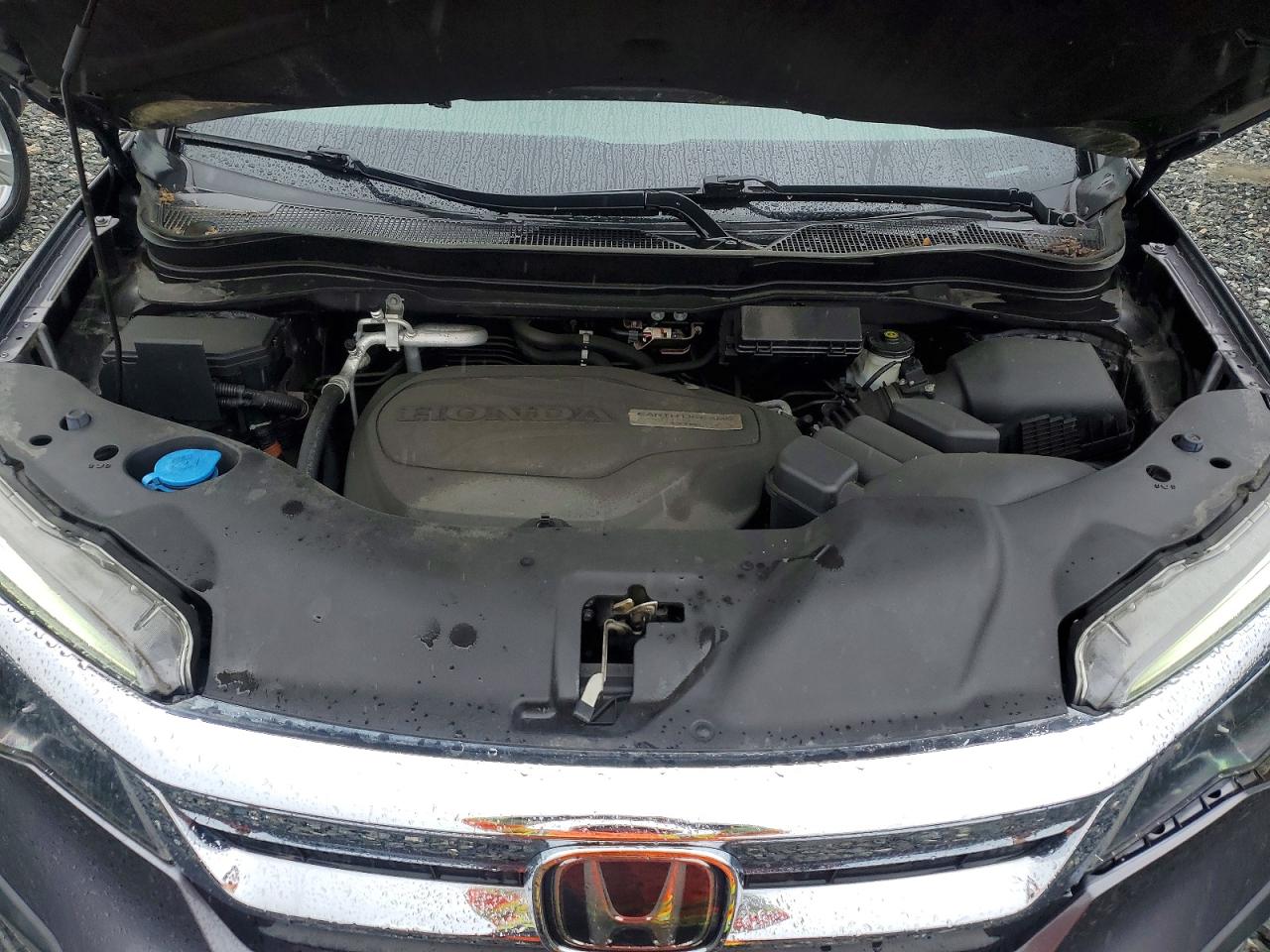 2019 Honda Pilot Ex Gray vin: 5FNYF6H39KB081684