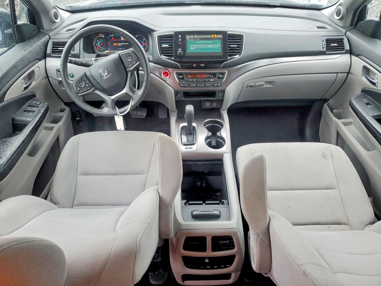 2019 Honda Pilot Ex Gray vin: 5FNYF6H39KB081684