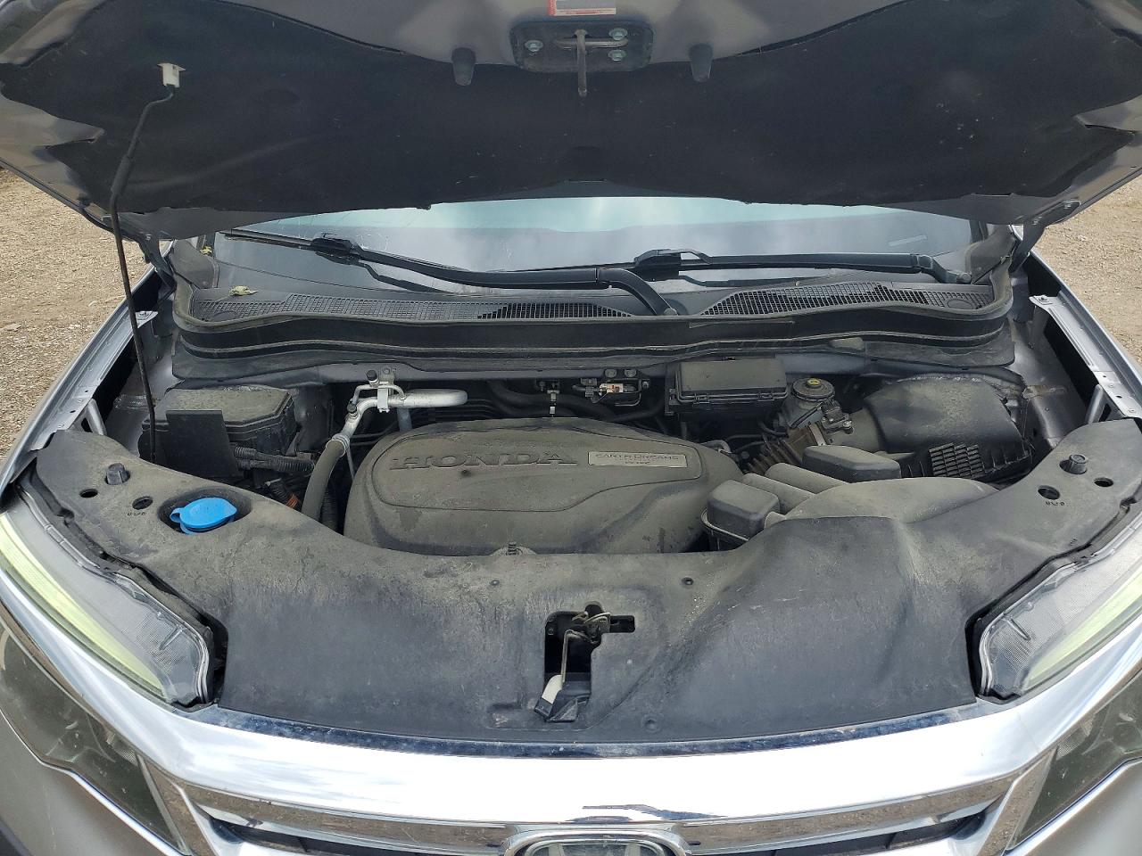 2019 Honda Pilot Exl Silver vin: 5FNYF6H43KB044154