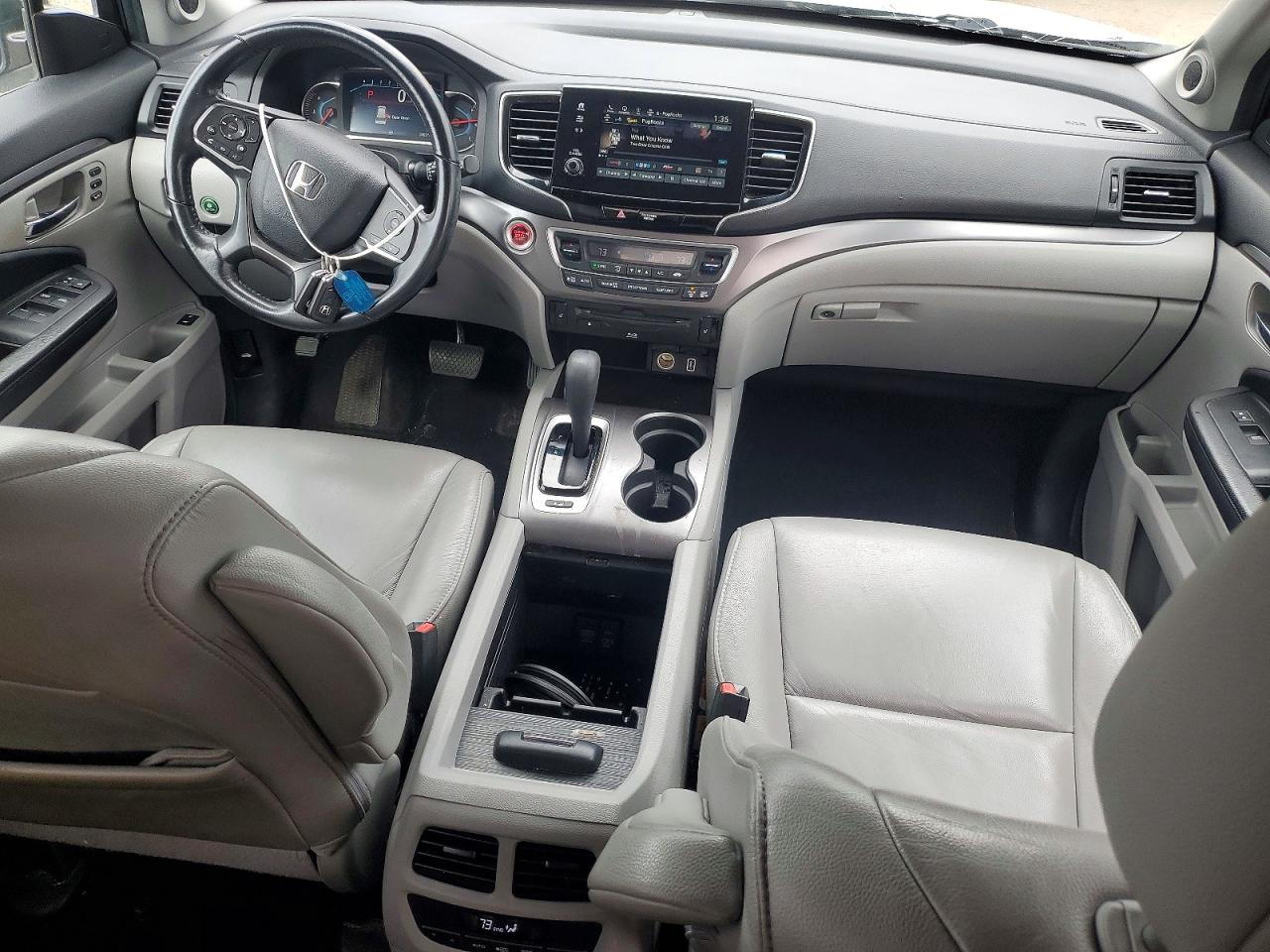 2019 Honda Pilot Exl Silver vin: 5FNYF6H43KB044154