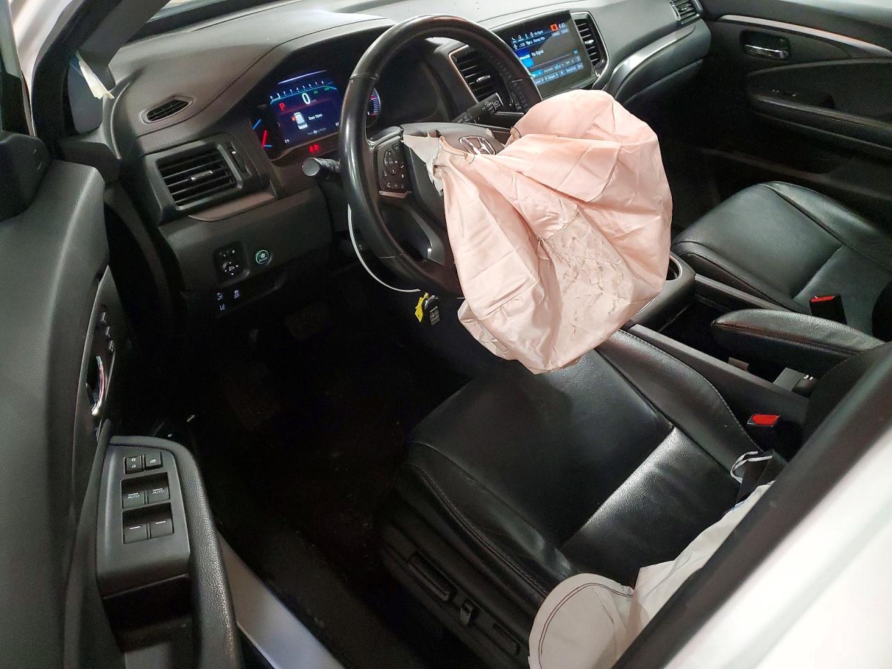 2020 Honda Pilot Exl White vin: 5FNYF6H46LB015233