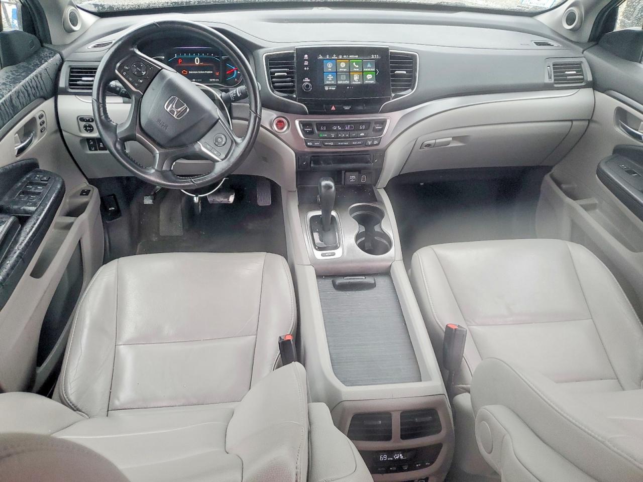 2020 Honda Pilot Exl Gray vin: 5FNYF6H50LB016449