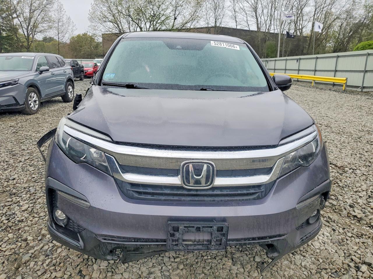2020 Honda Pilot Exl Gray vin: 5FNYF6H50LB016449