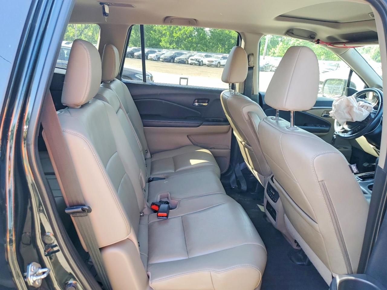 2018 Honda Pilot Exl Green vin: 5FNYF6H51JB036965