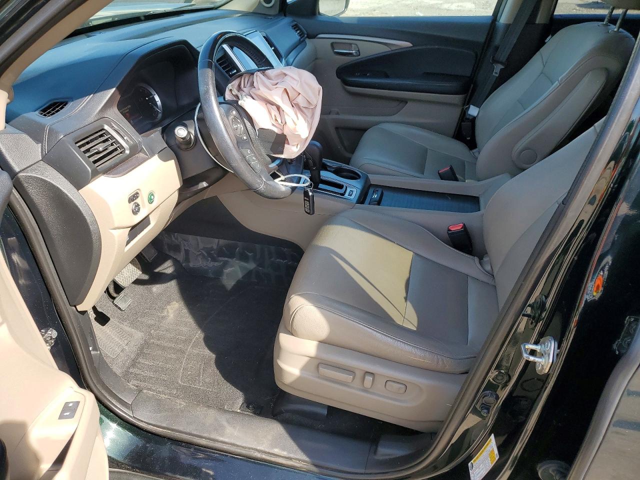 2018 Honda Pilot Exl Green vin: 5FNYF6H51JB036965