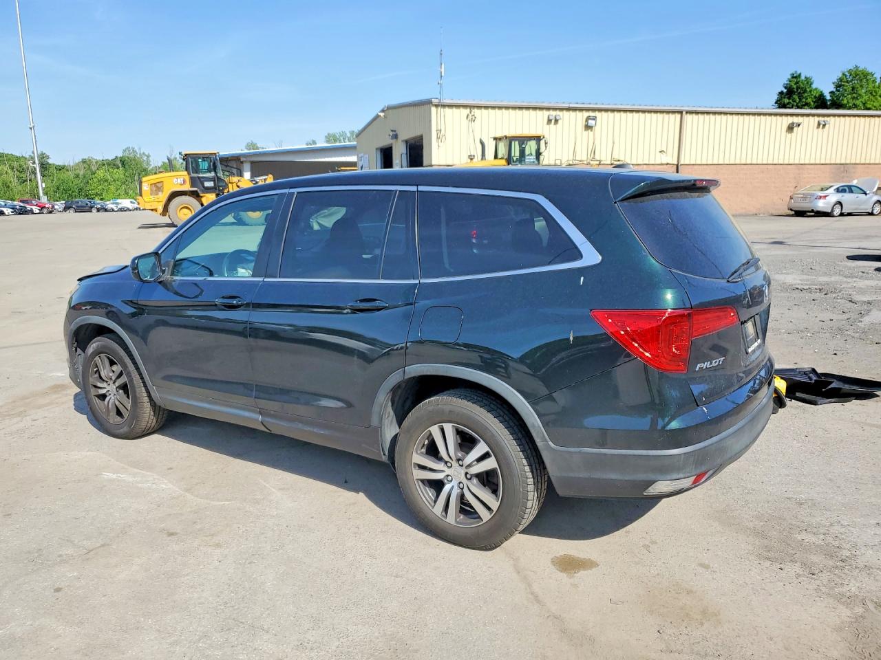 2018 Honda Pilot Exl Green vin: 5FNYF6H51JB036965