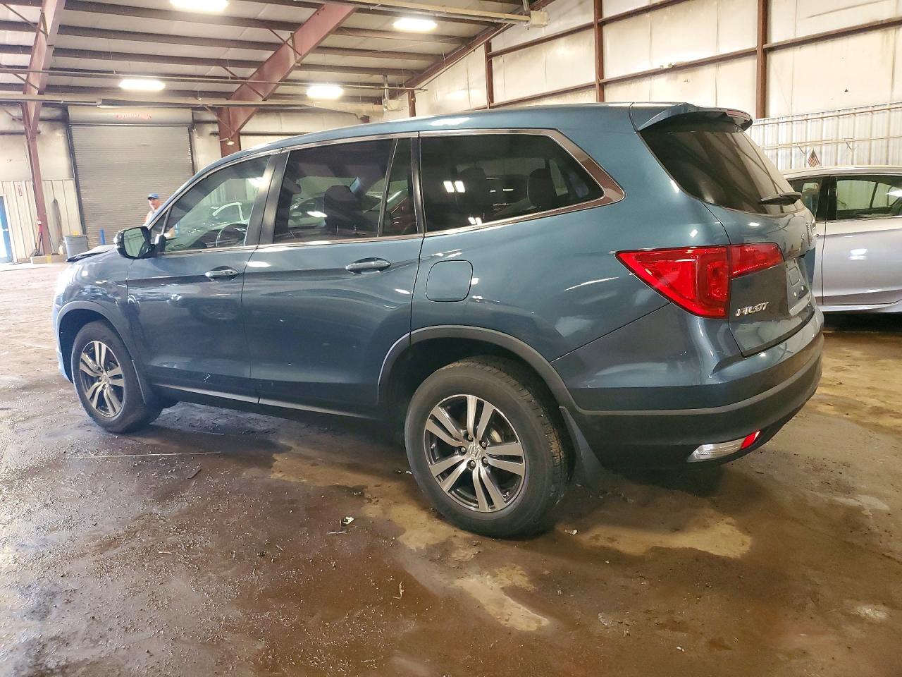 2017 Honda Pilot Exl Blue vin: 5FNYF6H52HB080080