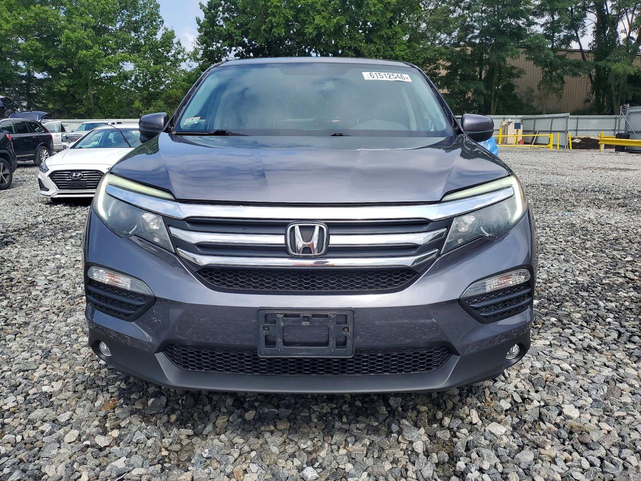 2018 Honda Pilot Exl Gray vin: 5FNYF6H53JB049264
