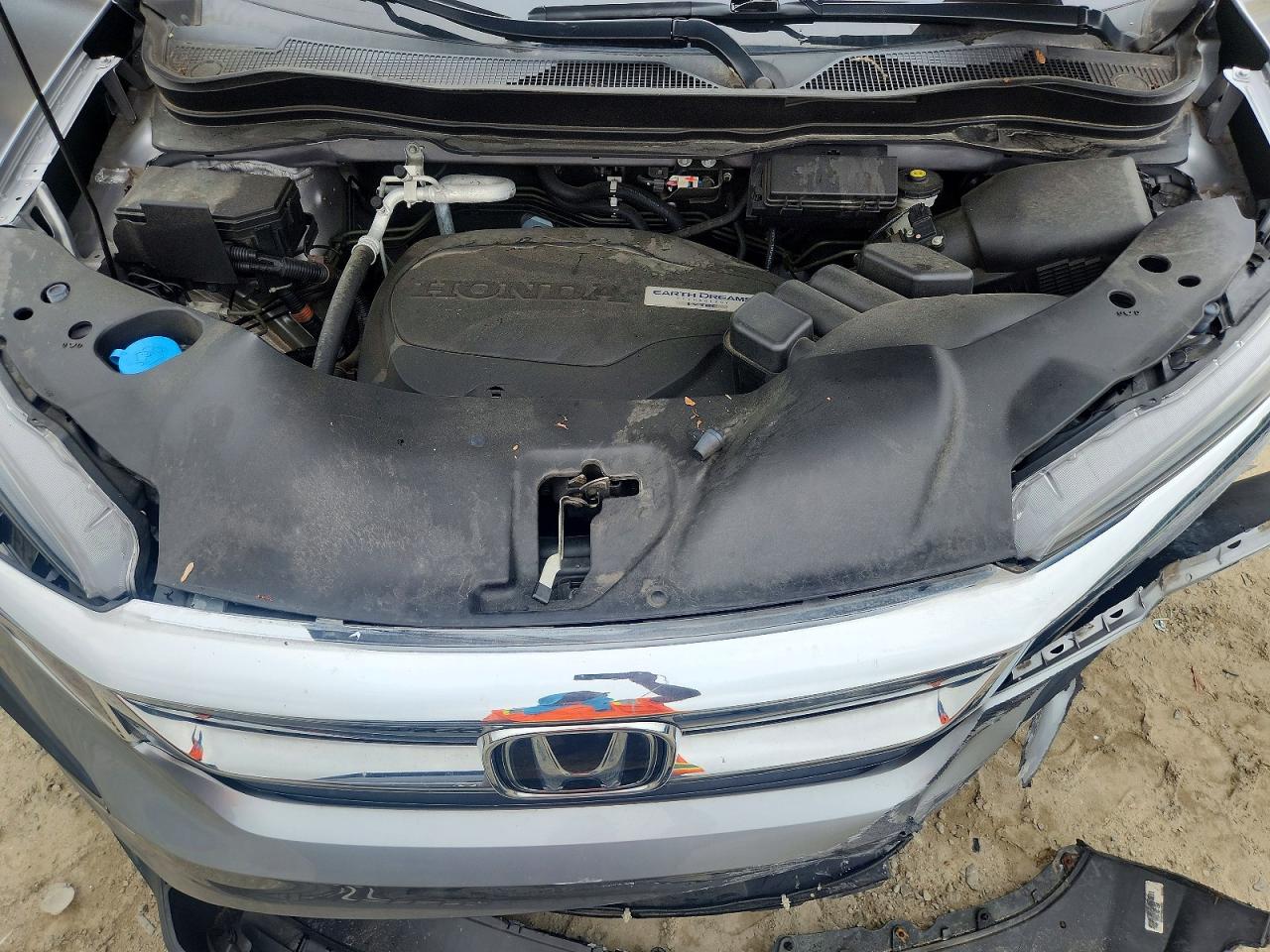 2020 Honda Pilot Exl Серебряный vin: 5FNYF6H53LB069386