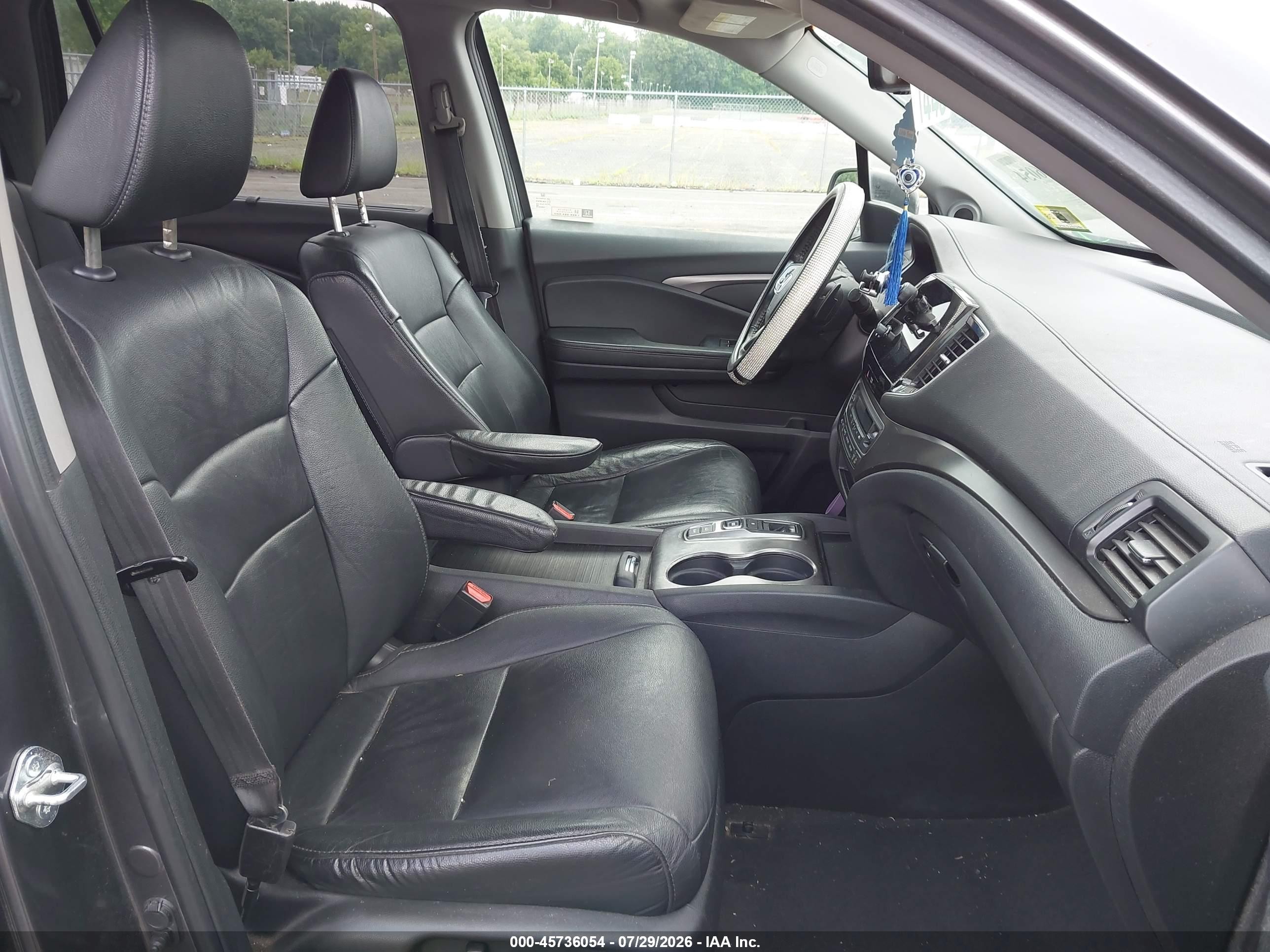 2021 Honda Pilot Awd Ex-l Gray vin: 5FNYF6H53MB051794