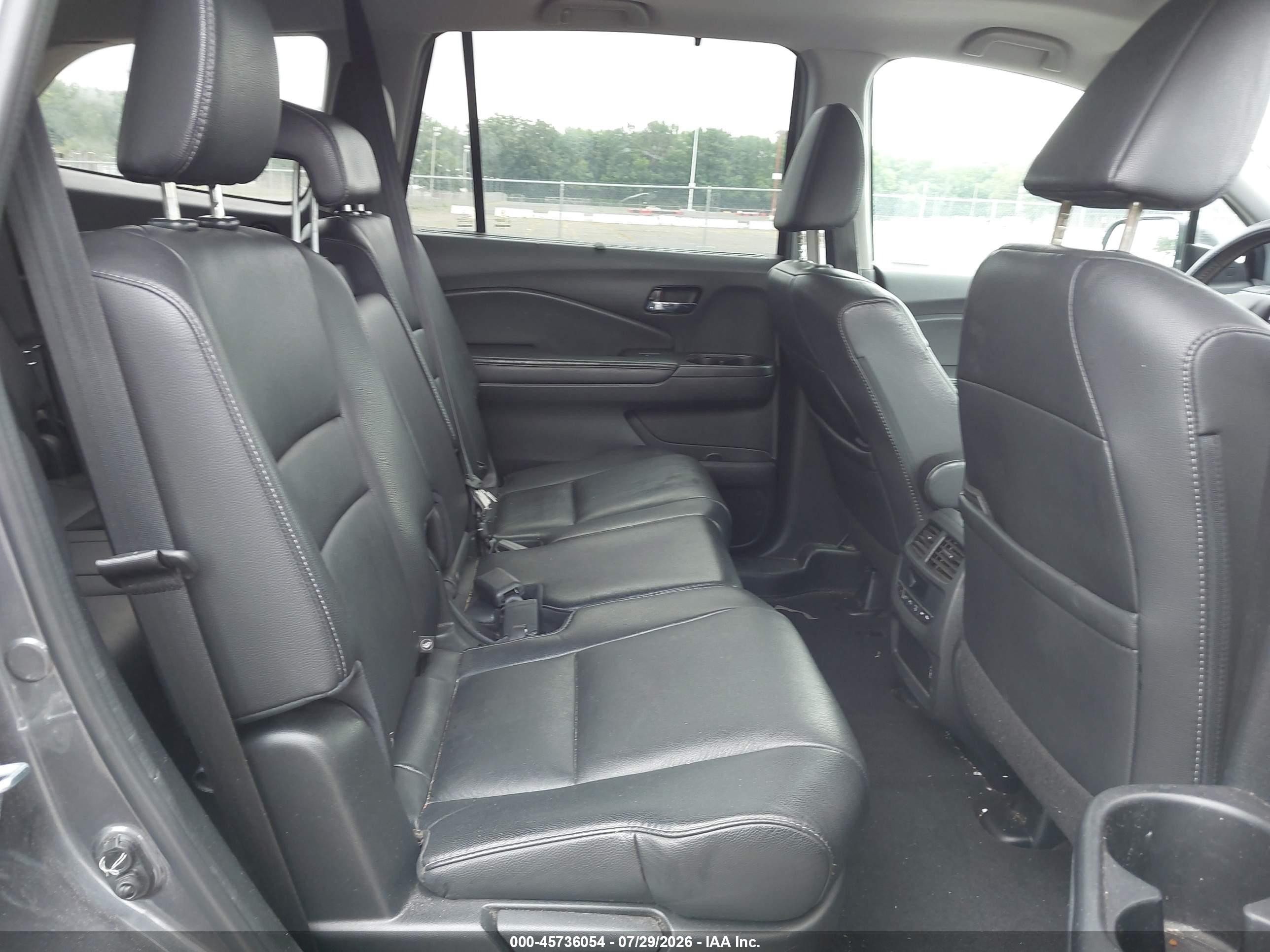2021 Honda Pilot Awd Ex-l Gray vin: 5FNYF6H53MB051794