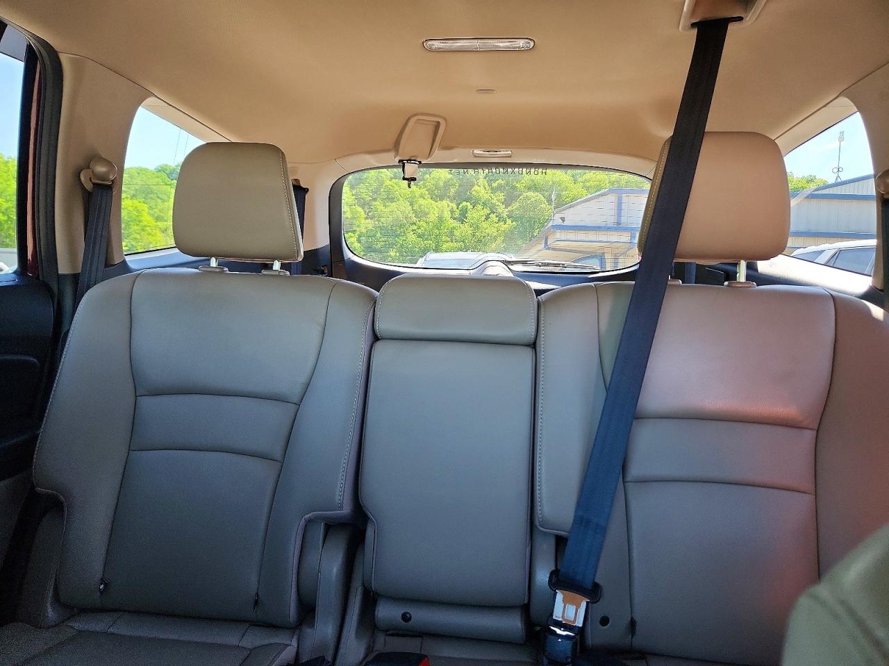 2016 Honda Pilot Exl Бордовый vin: 5FNYF6H54GB094903