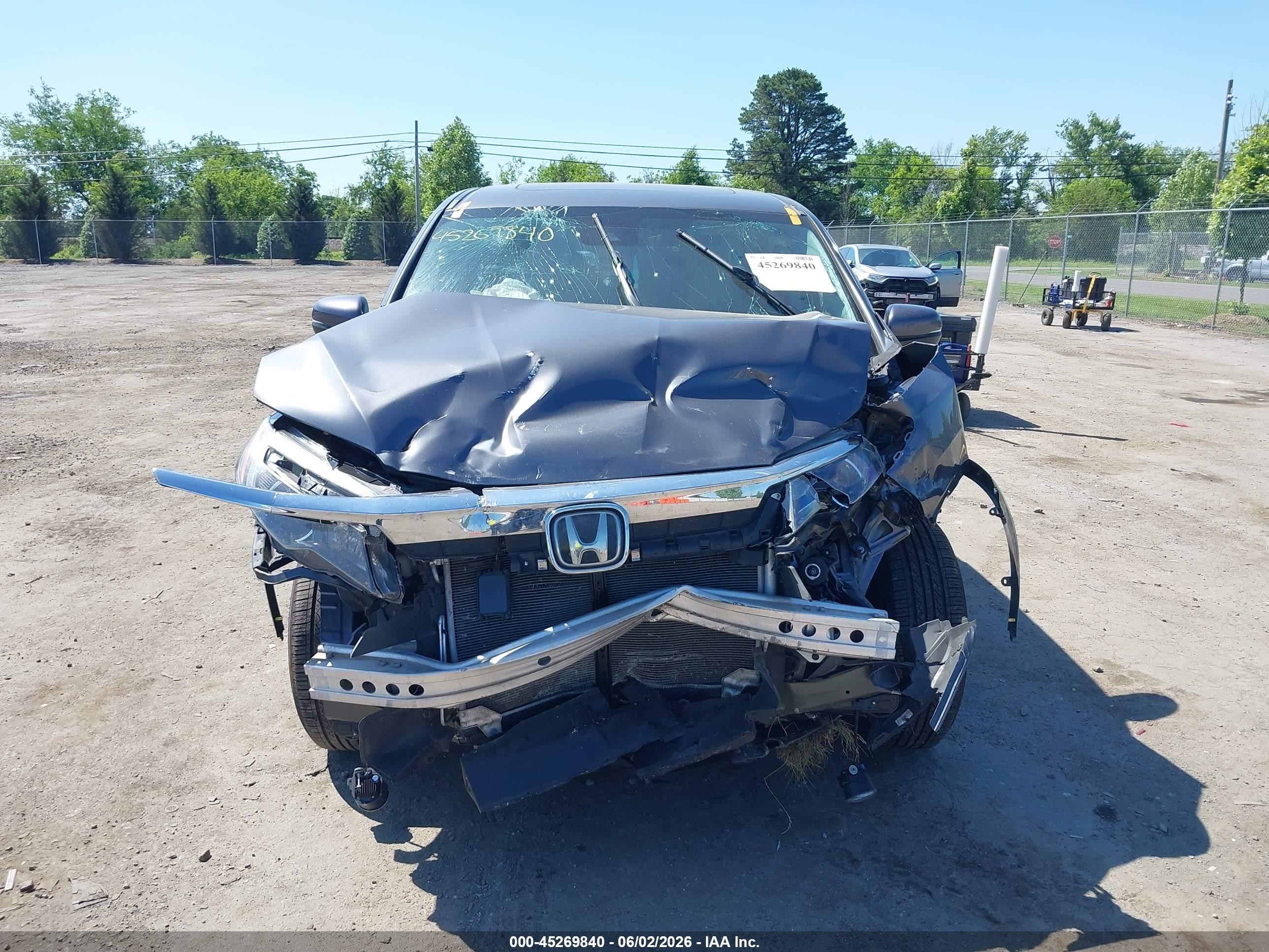 2019 Honda Pilot Ex-l Серый vin: 5FNYF6H54KB086034