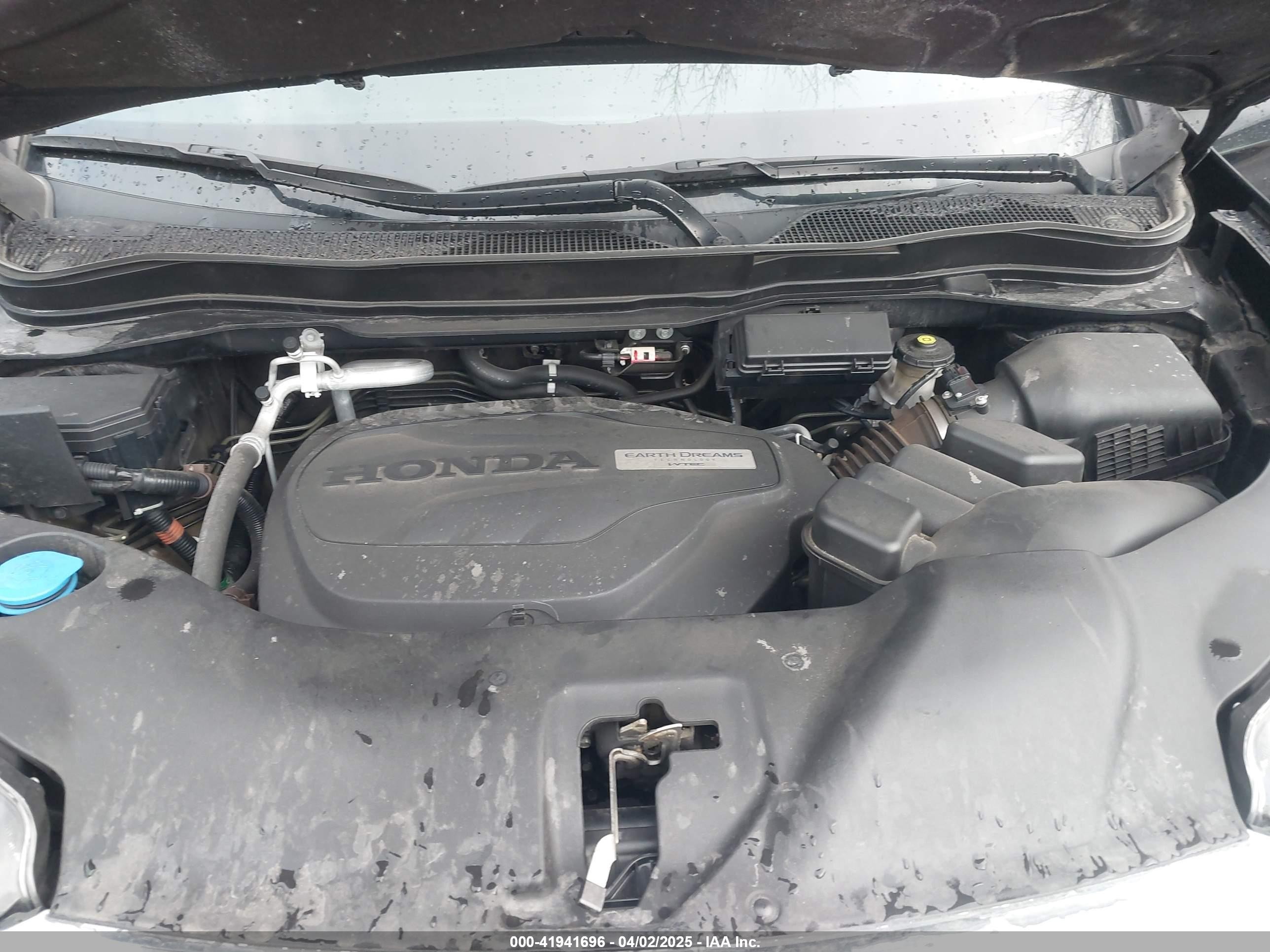 2019 Honda Pilot Ex-l Черный vin: 5FNYF6H55KB071767