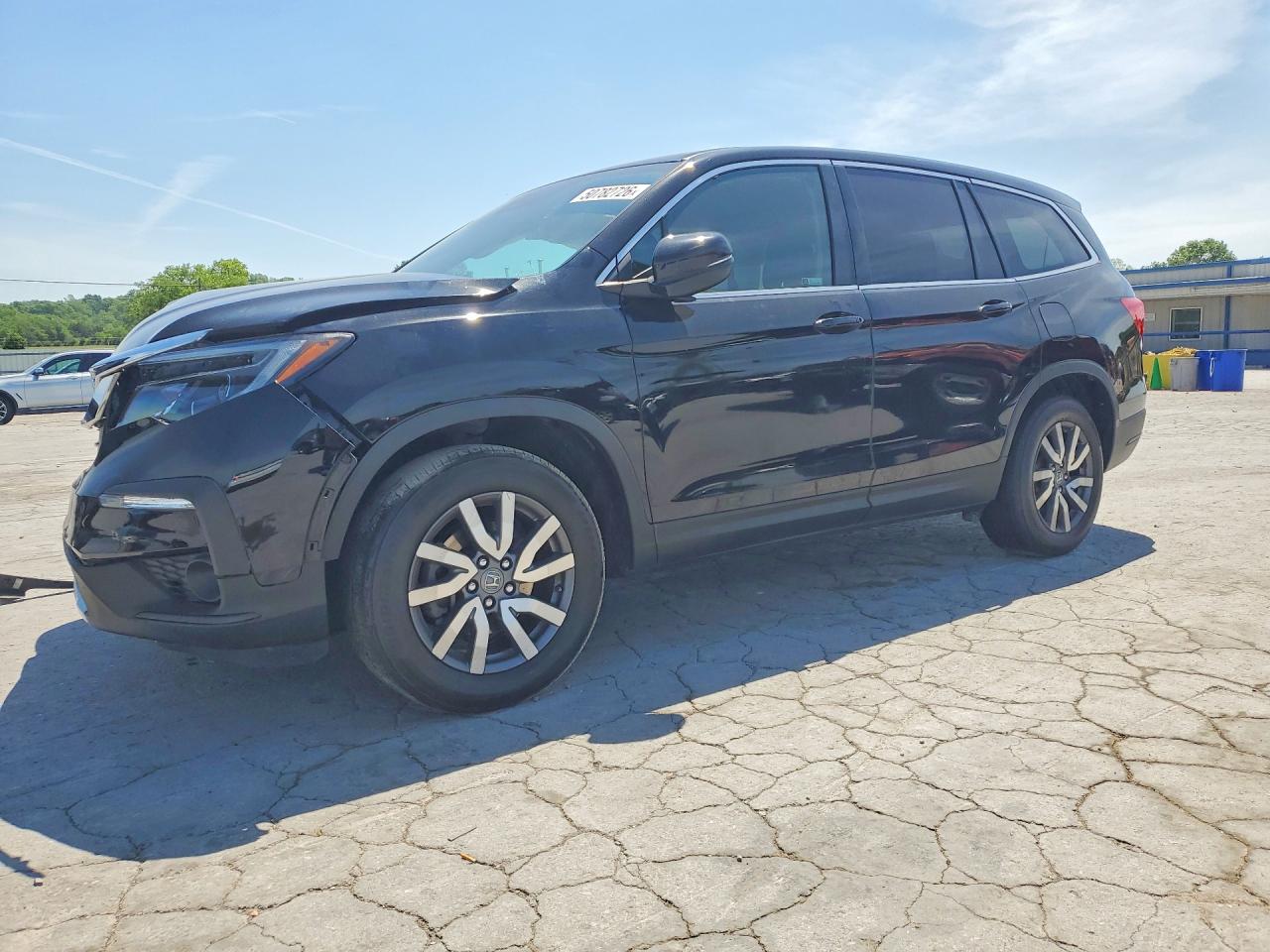 2019 Honda Pilot Exl Black vin: 5FNYF6H55KB071767