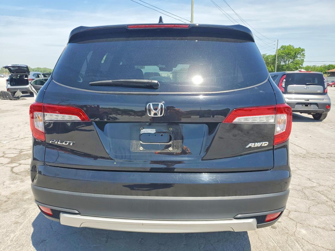 2019 Honda Pilot Exl Black vin: 5FNYF6H55KB071767