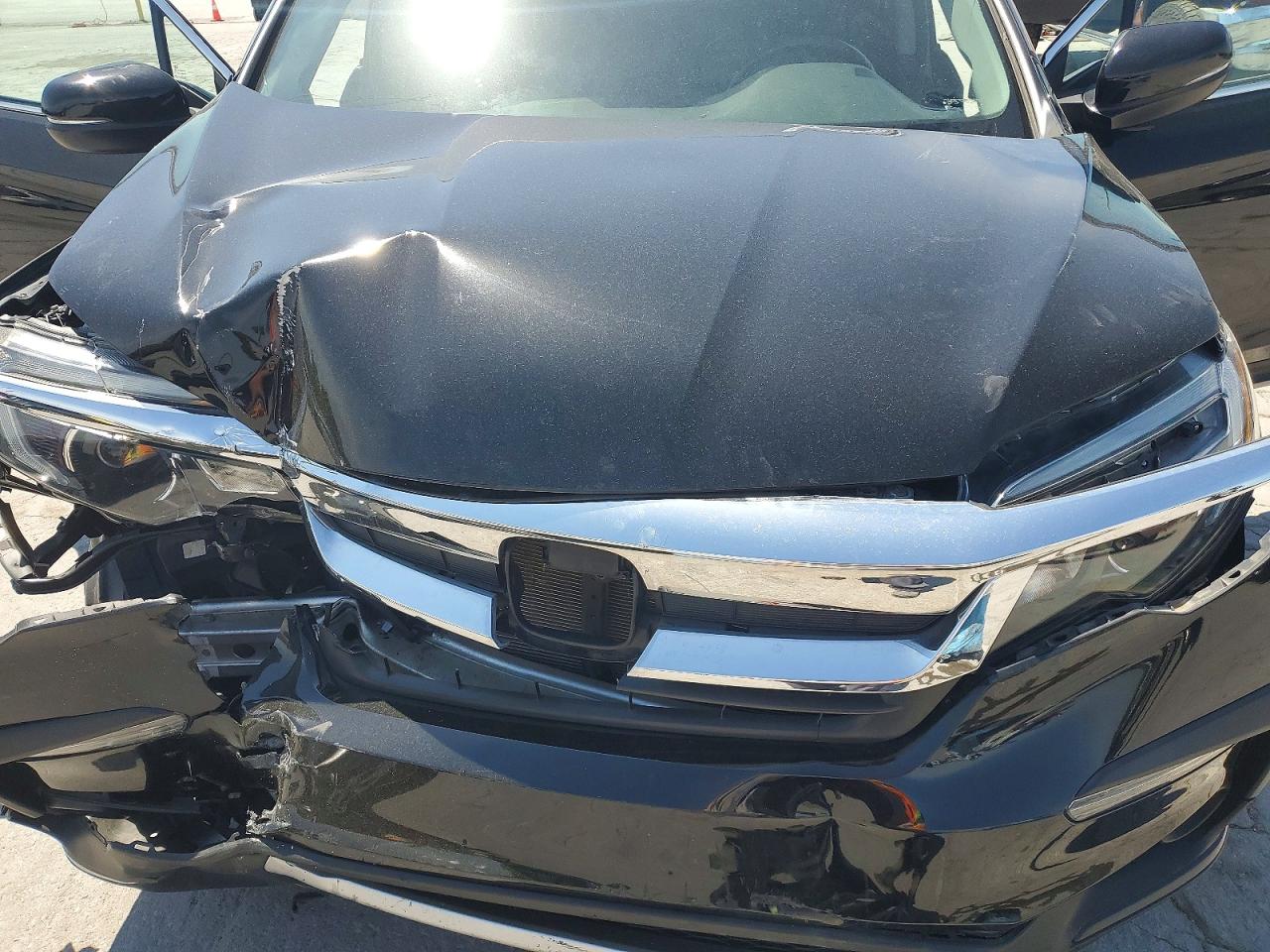 2019 Honda Pilot Exl Black vin: 5FNYF6H55KB071767