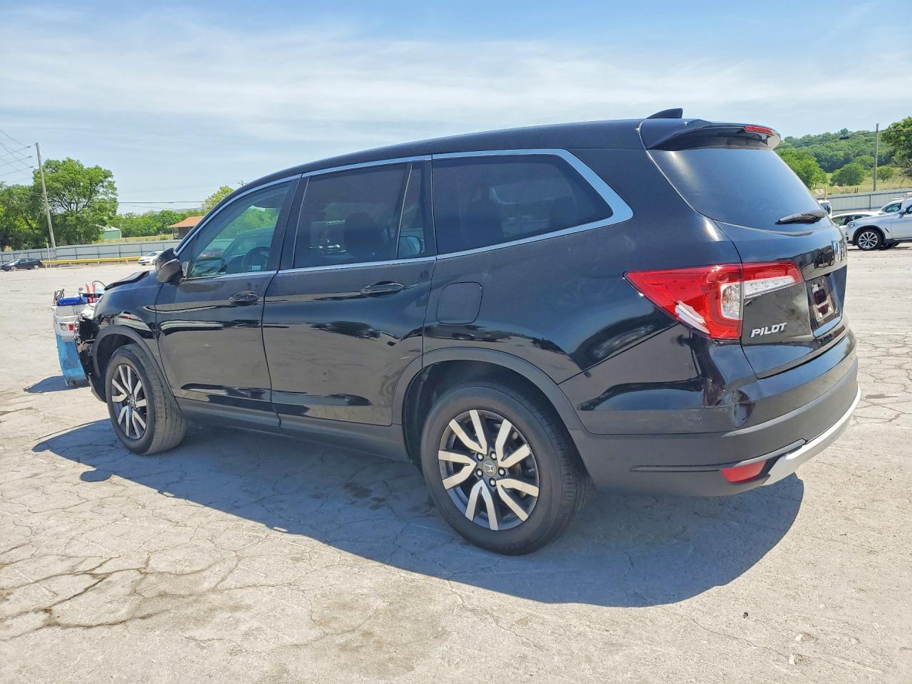 2019 Honda Pilot Exl Black vin: 5FNYF6H55KB071767