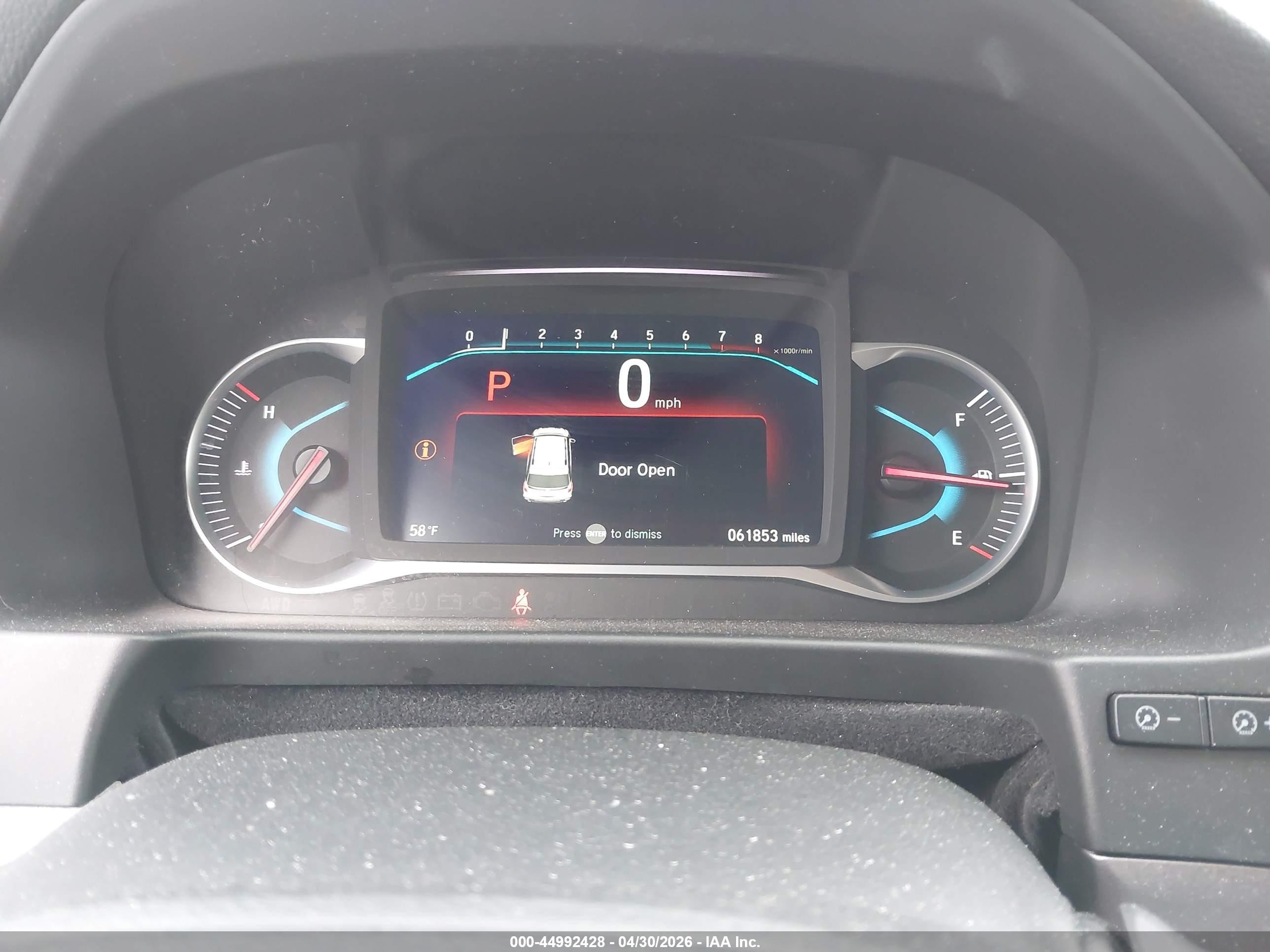 2020 Honda Pilot Ex-l Gray vin: 5FNYF6H55LB062634