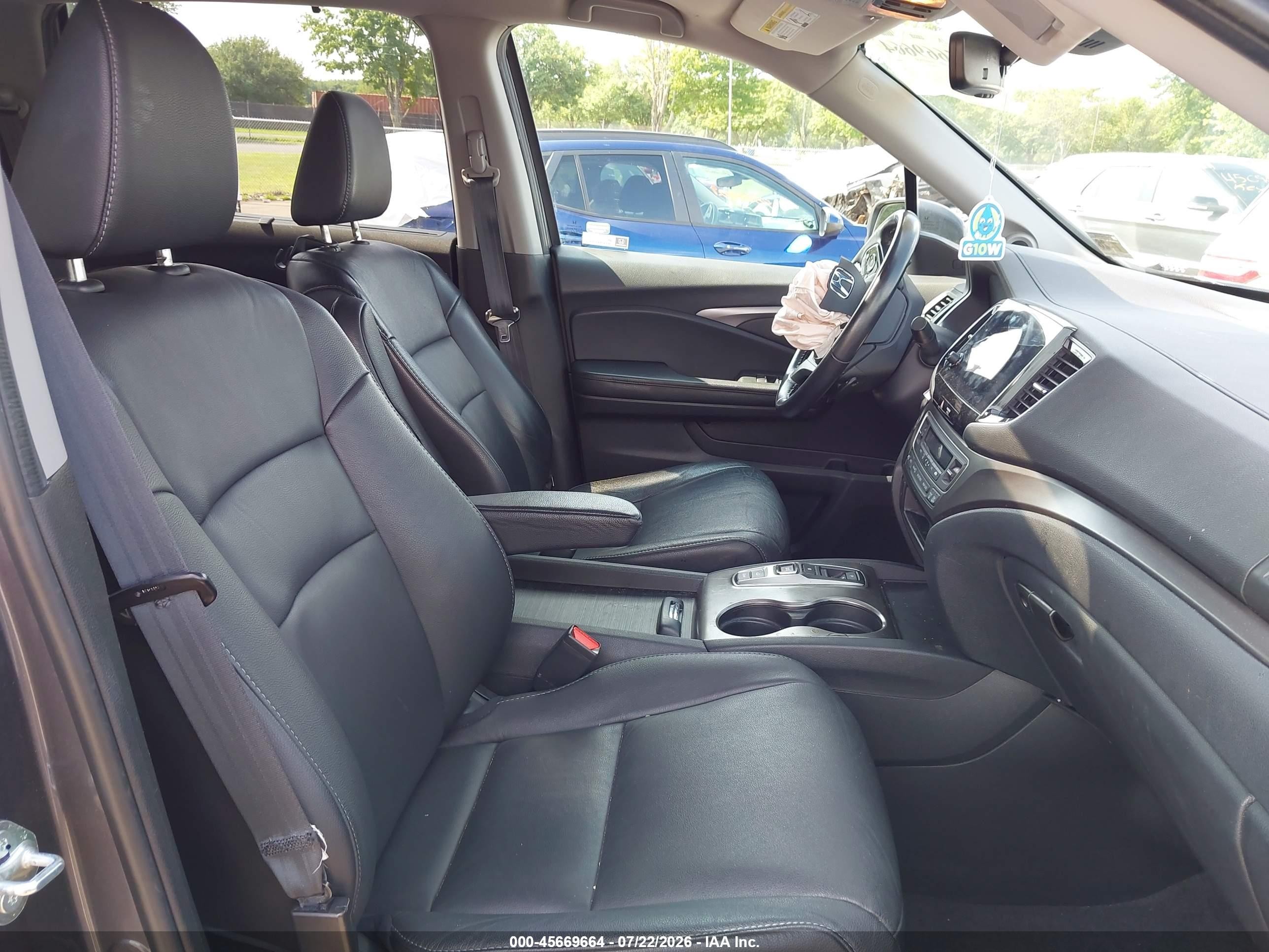 2021 Honda Pilot Awd Ex-l Серый vin: 5FNYF6H56MB101443