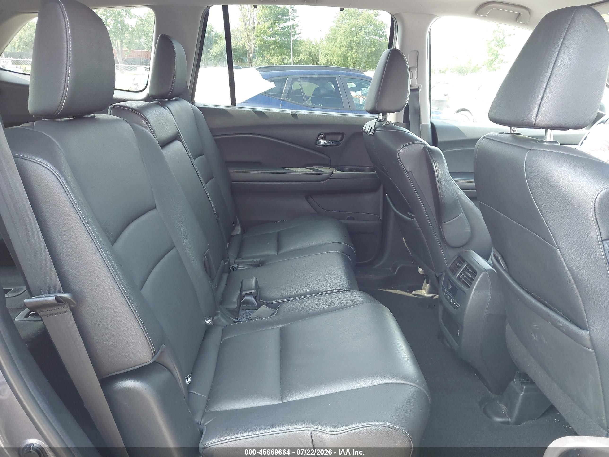 2021 Honda Pilot Awd Ex-l Серый vin: 5FNYF6H56MB101443