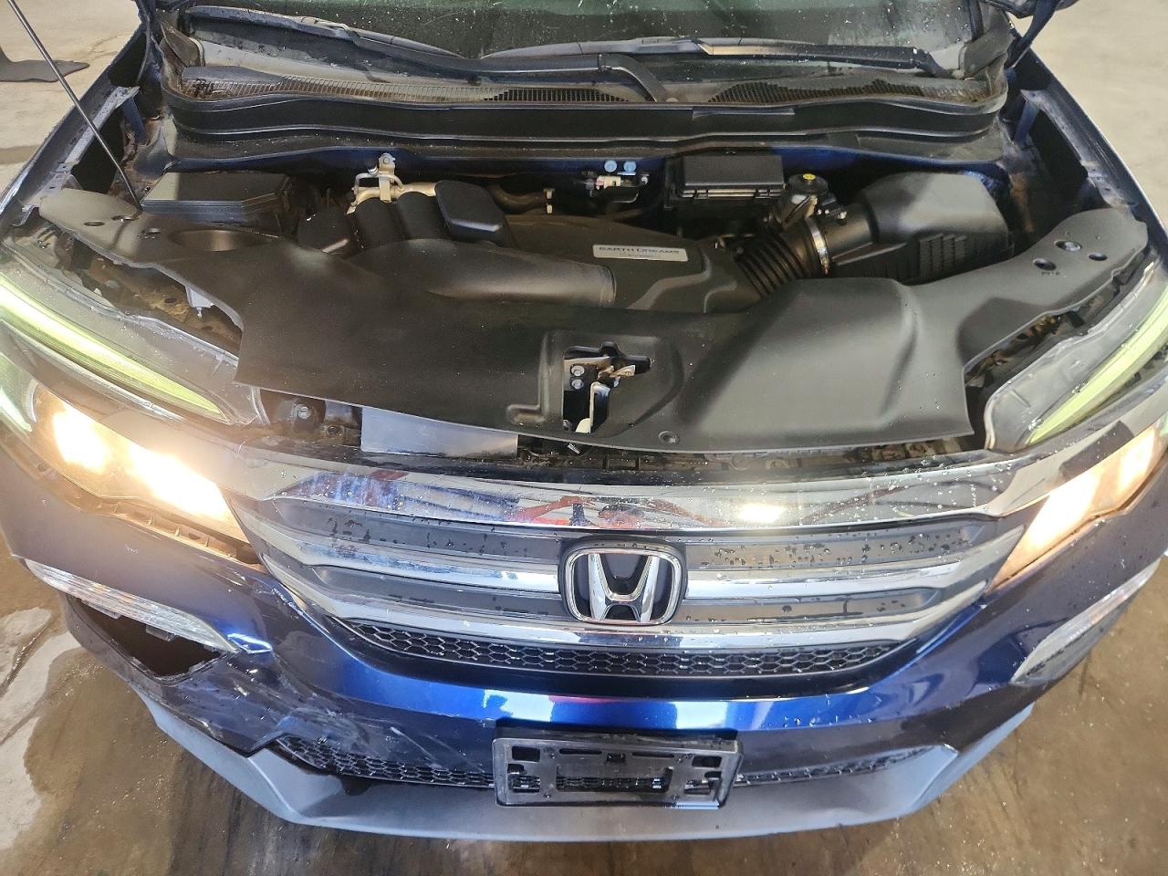 2016 Honda Pilot Exl Синий vin: 5FNYF6H57GB095916