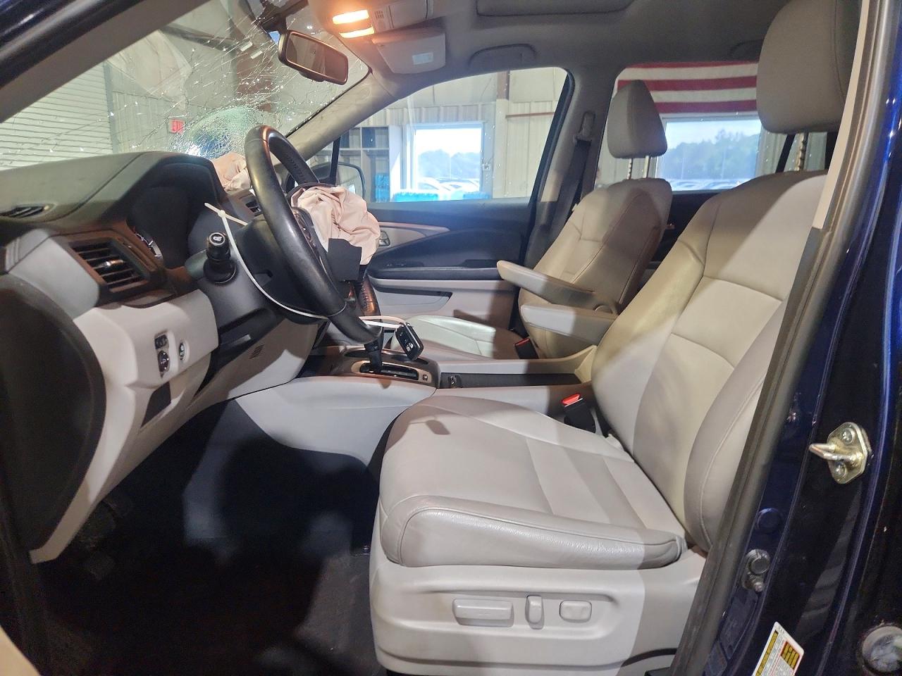 2016 Honda Pilot Exl Синий vin: 5FNYF6H57GB095916